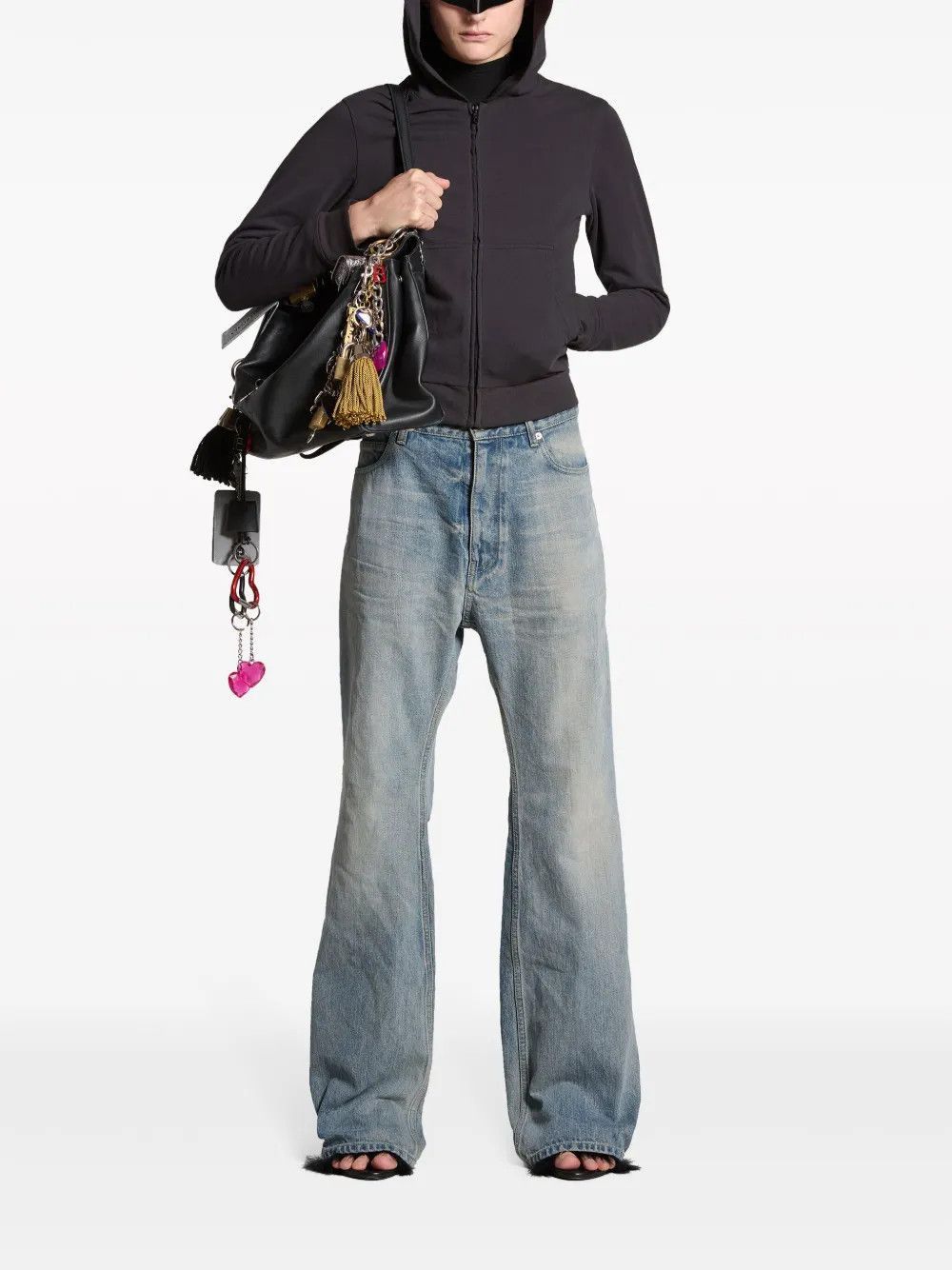 Balenciaga Flarred Denim Pants Jeans in blue Size US 28 / EU 44 - 2 Thumbnail