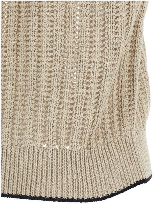Brunello Cucinelli BRUNELLO CUCINELLI Women Suit Jackets MSB582002 C9731 BEIGE Size XXS / US 00 / IT 34 - 4 Thumbnail
