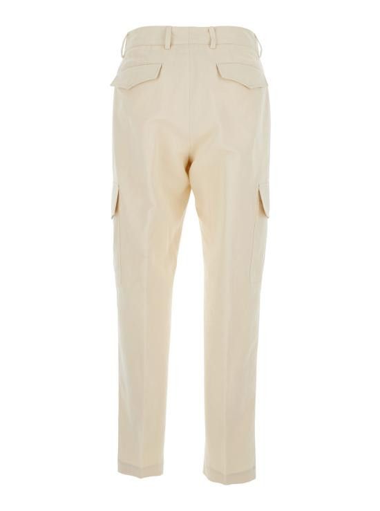 PT Torino PT TORINO Women Straight Pants CDVSGOBL0STDBP650015 White Size 30" / US 8 / IT 44 - 2 Thumbnail