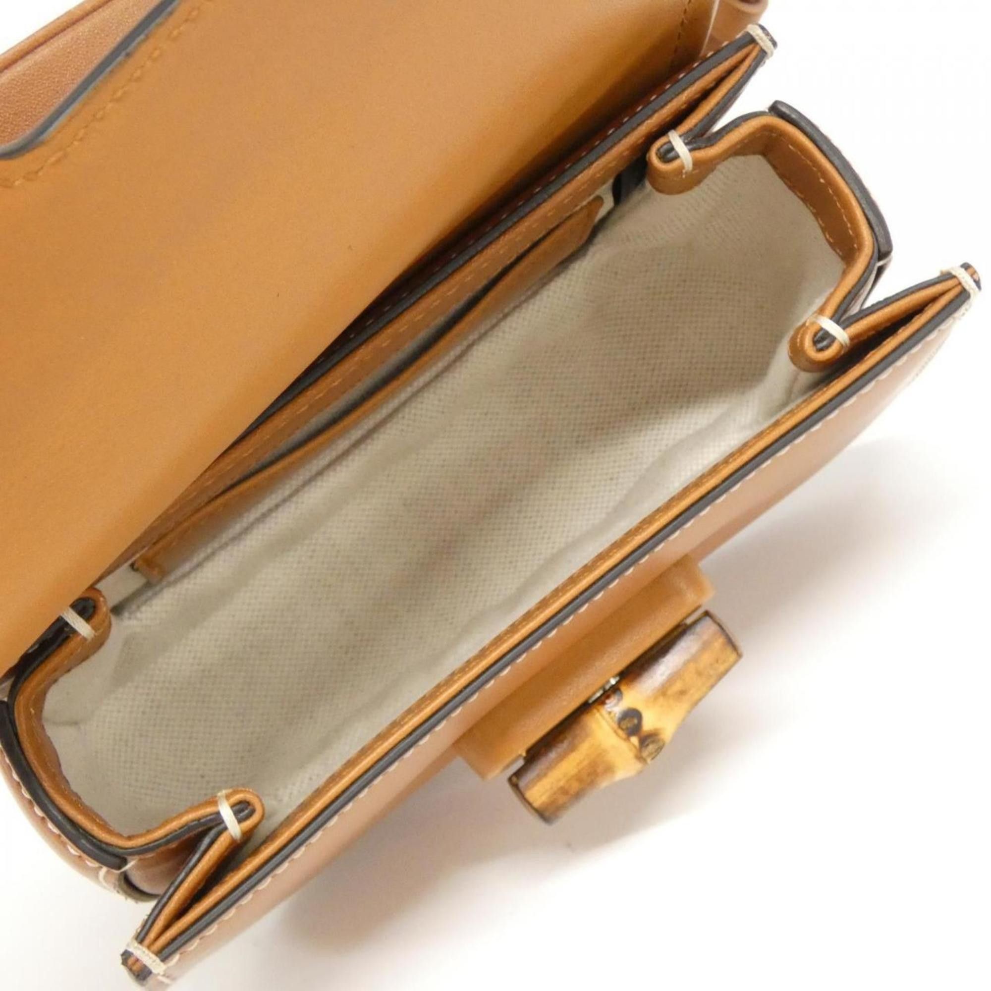 Gucci Gucci Bamboo clutch Size ONE SIZE - 9 Thumbnail