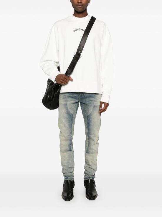 Palm Angels PALM ANGELS Men Hoodies PMBA080S25FLE001 0310 White Size US L / EU 52-54 / 3 - 3 Thumbnail