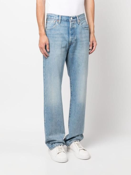 Levi's LEVI'S Men Denim Pants 00501 3655 Blue Size US 30 / EU 46 - 2 Thumbnail