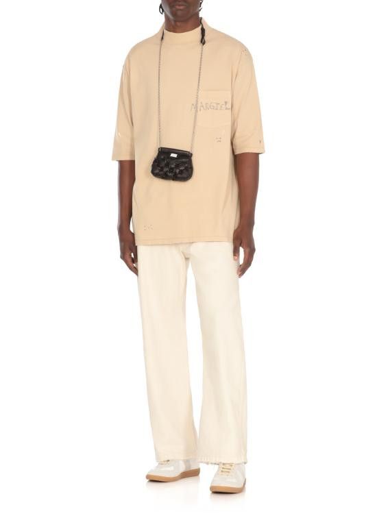 Tシャツ・カットソー MAISON MARGIELA Men T-shirt Beige S50GC0714S24567 112 Maison Margiela MAISON MARGIELA Men T-Shirts S50GC0714S24567
