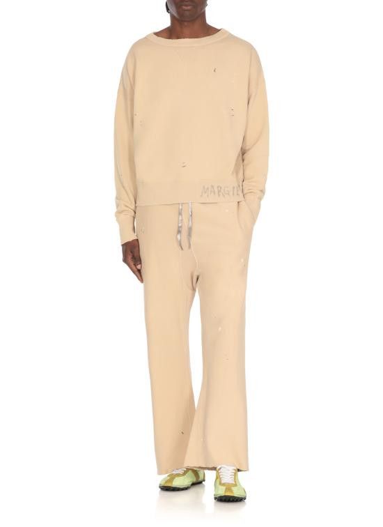 Maison Margiela MAISON MARGIELA Men Straight Pants S50KA0677M25019 112 BEIGE Size US 40 / EU 56 - 2 Thumbnail