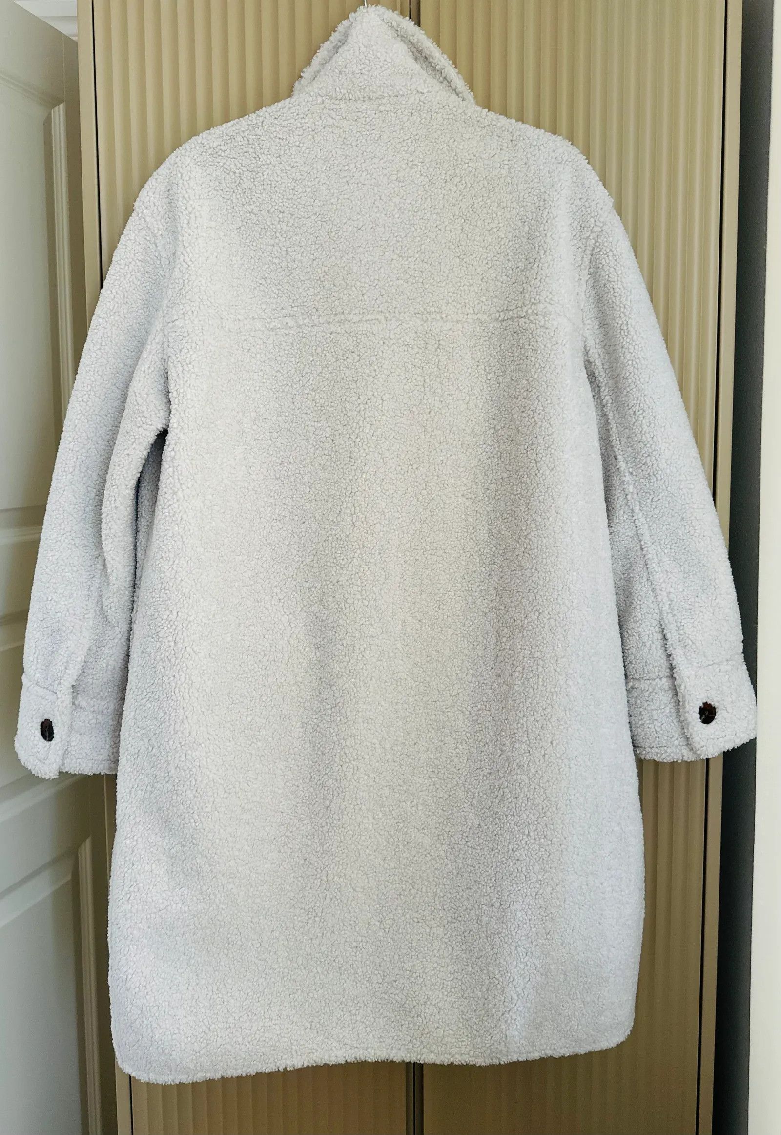 Samsoe Samsoe Samsoe & Samsoe DIORA OVERSHIRT- WHISPER WHITE Jacket Size XS / US 0-2 / IT 36-38 - 6 Thumbnail