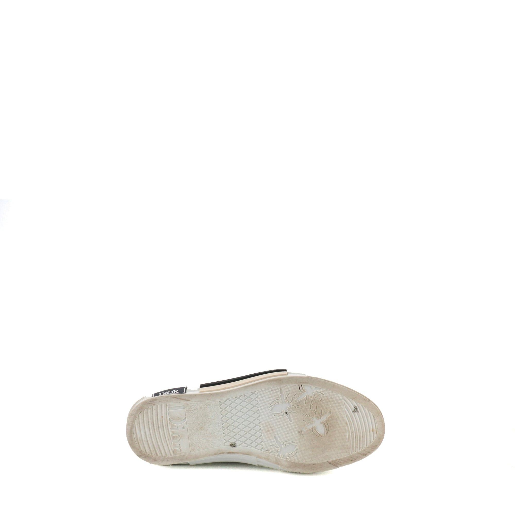 Dior DIOR - B23 Dior sneakers in gray oblique canvas (T38.5) Size US 7.5 / IT 37.5 - 3 Thumbnail