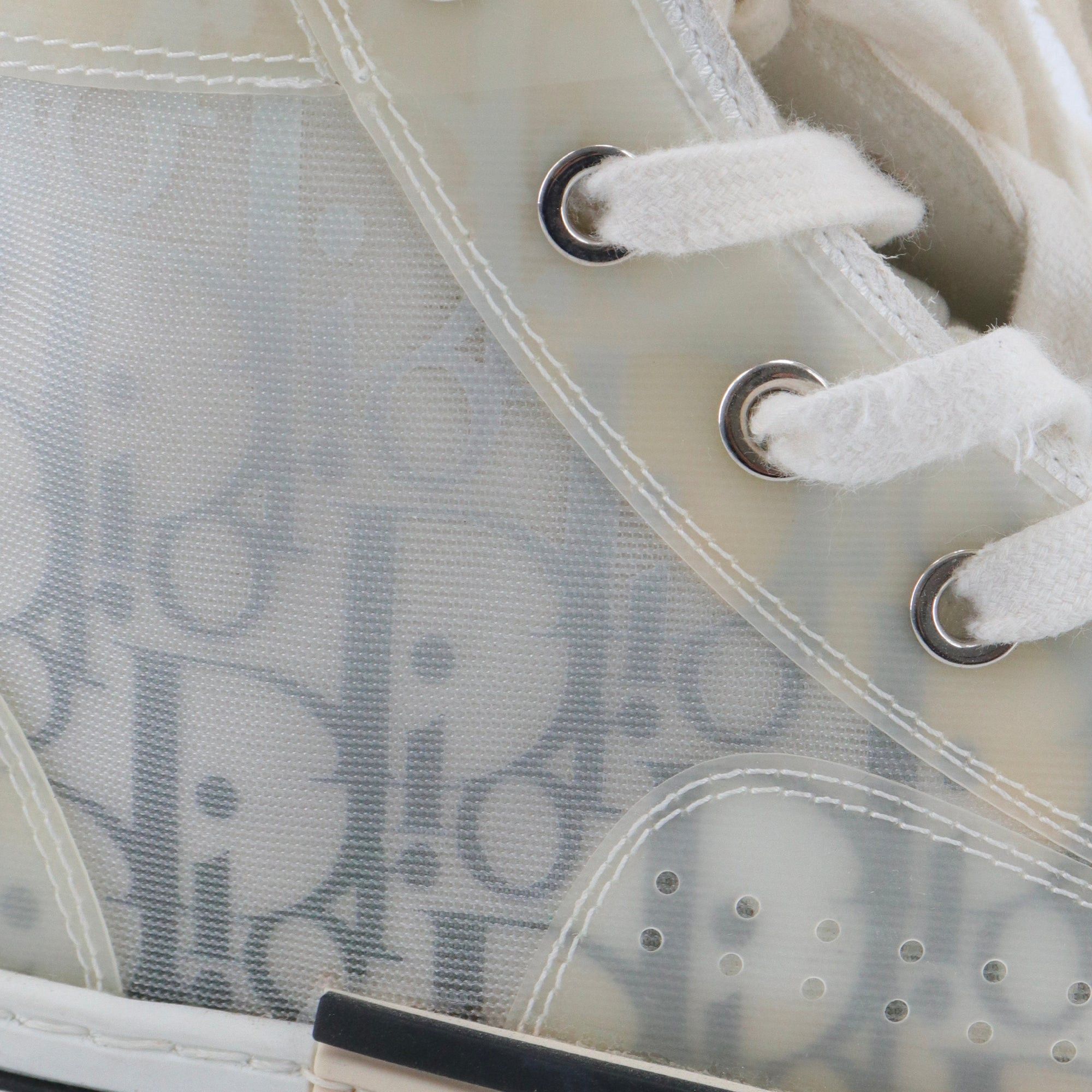 Dior DIOR - B23 Dior sneakers in gray oblique canvas (T38.5) Size US 7.5 / IT 37.5 - 6 Thumbnail