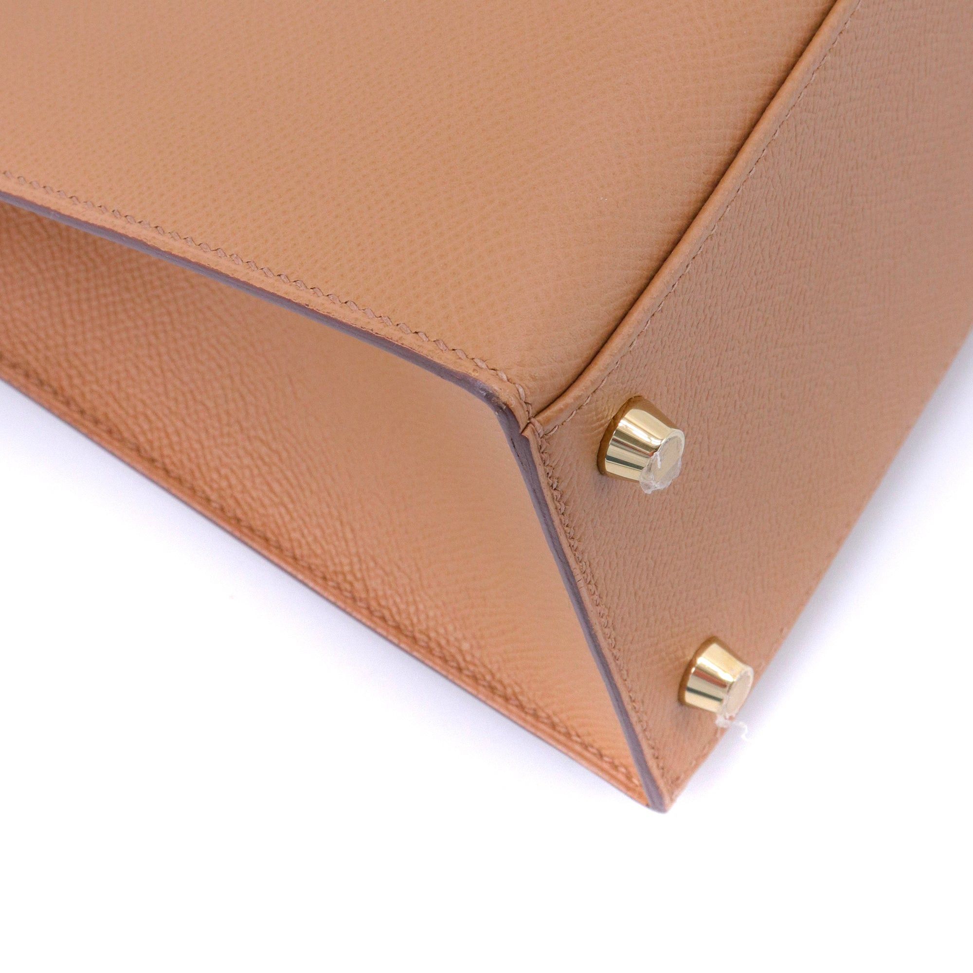 Hermes HERMÈS - Hermès Kelly 28 handbag in saddle biscuit epsom leather Size ONE SIZE - 11 Thumbnail