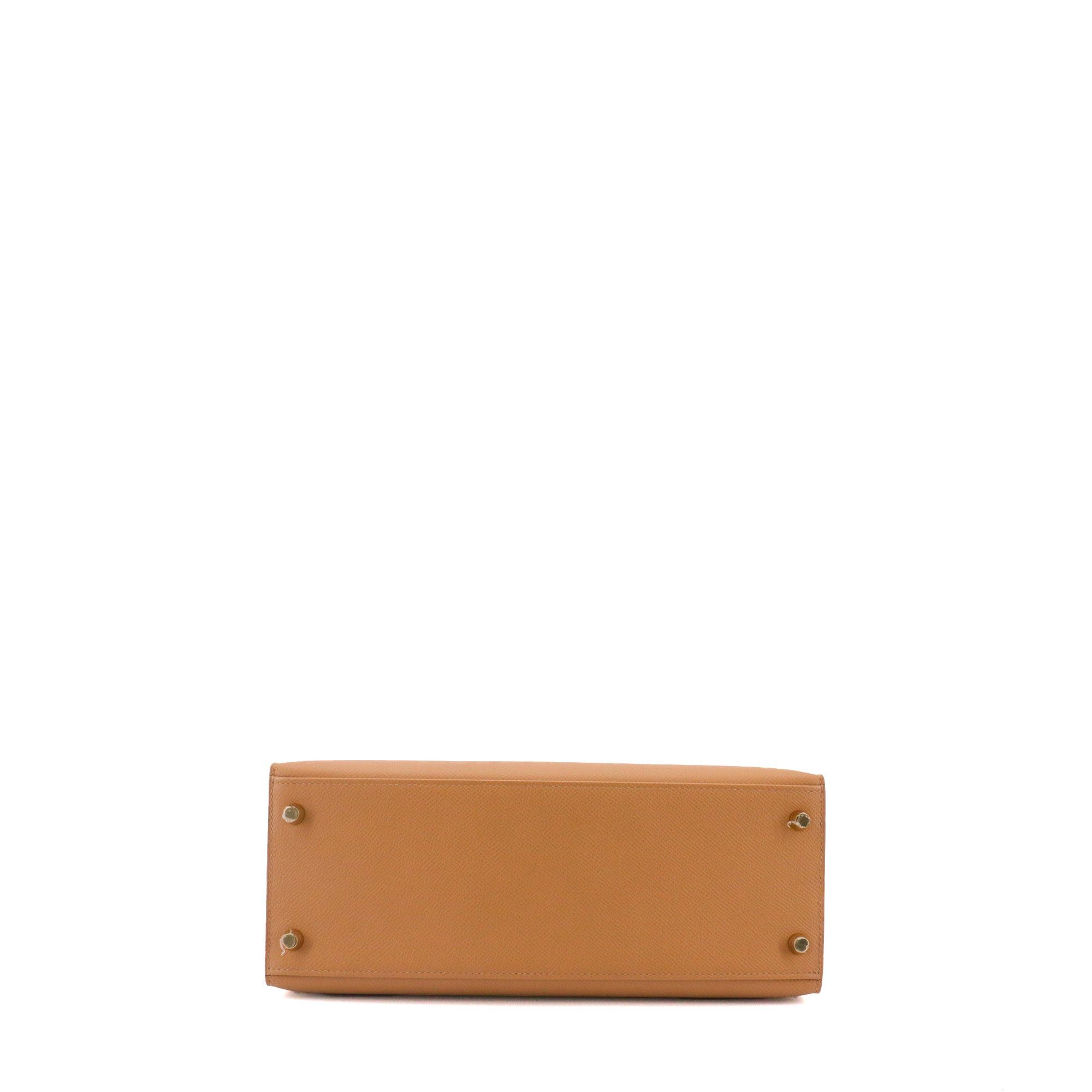 Hermes HERMÈS - Hermès Kelly 28 handbag in saddle biscuit epsom leather Size ONE SIZE - 5 Thumbnail