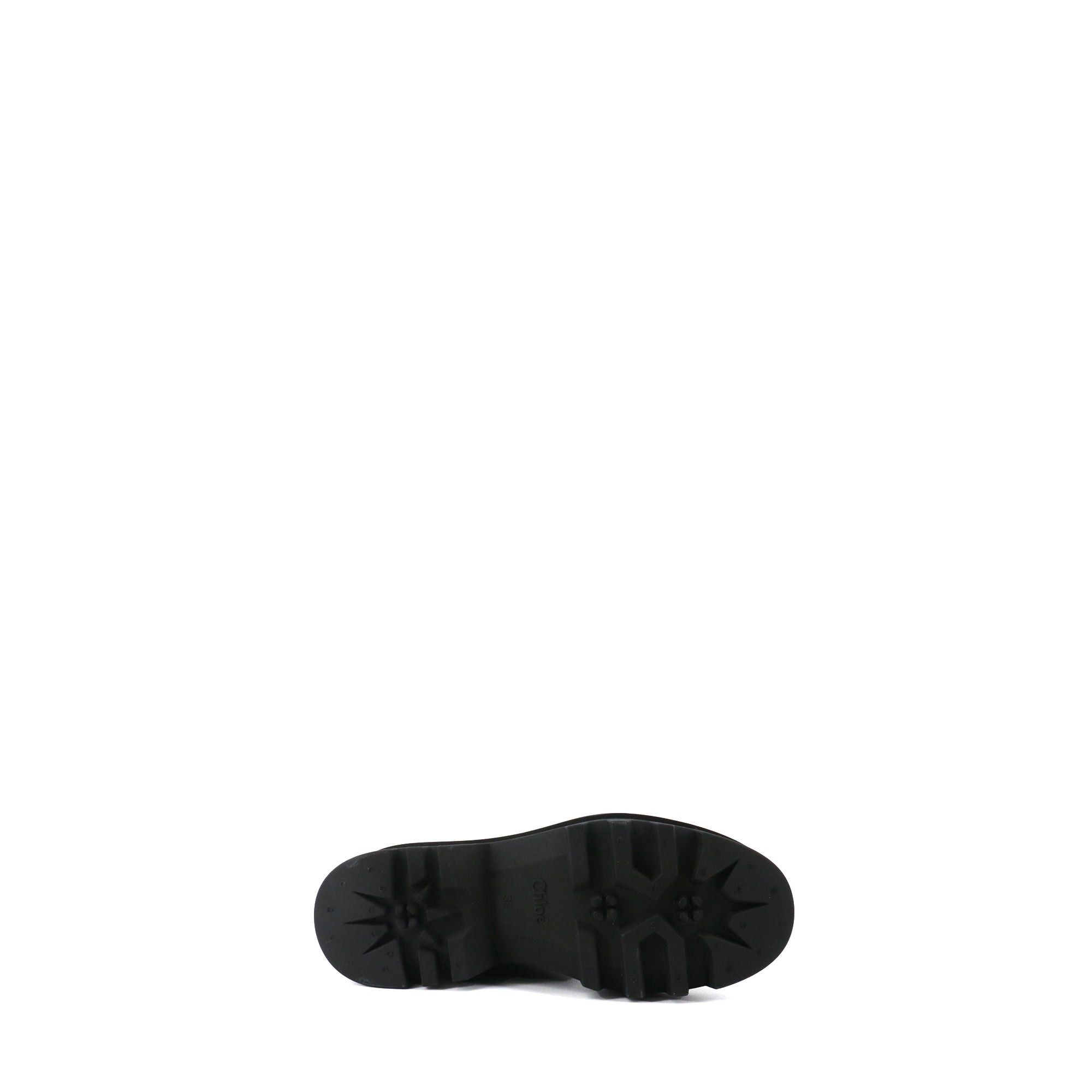 Chloe CHLOÉ - Raina Chloé rain boots in black rubber (T38) Size US 7 / IT 37 - 3 Thumbnail