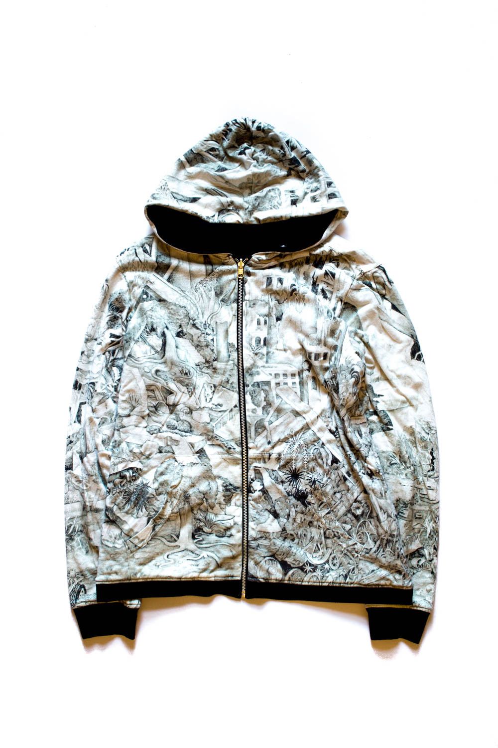 UNDERCOVER × ALAKAZAM 08SS リバーシブル パーカー Bibian 比比昂- UNDERCOVER × ALAKAZAM 2008SS リバーシブル