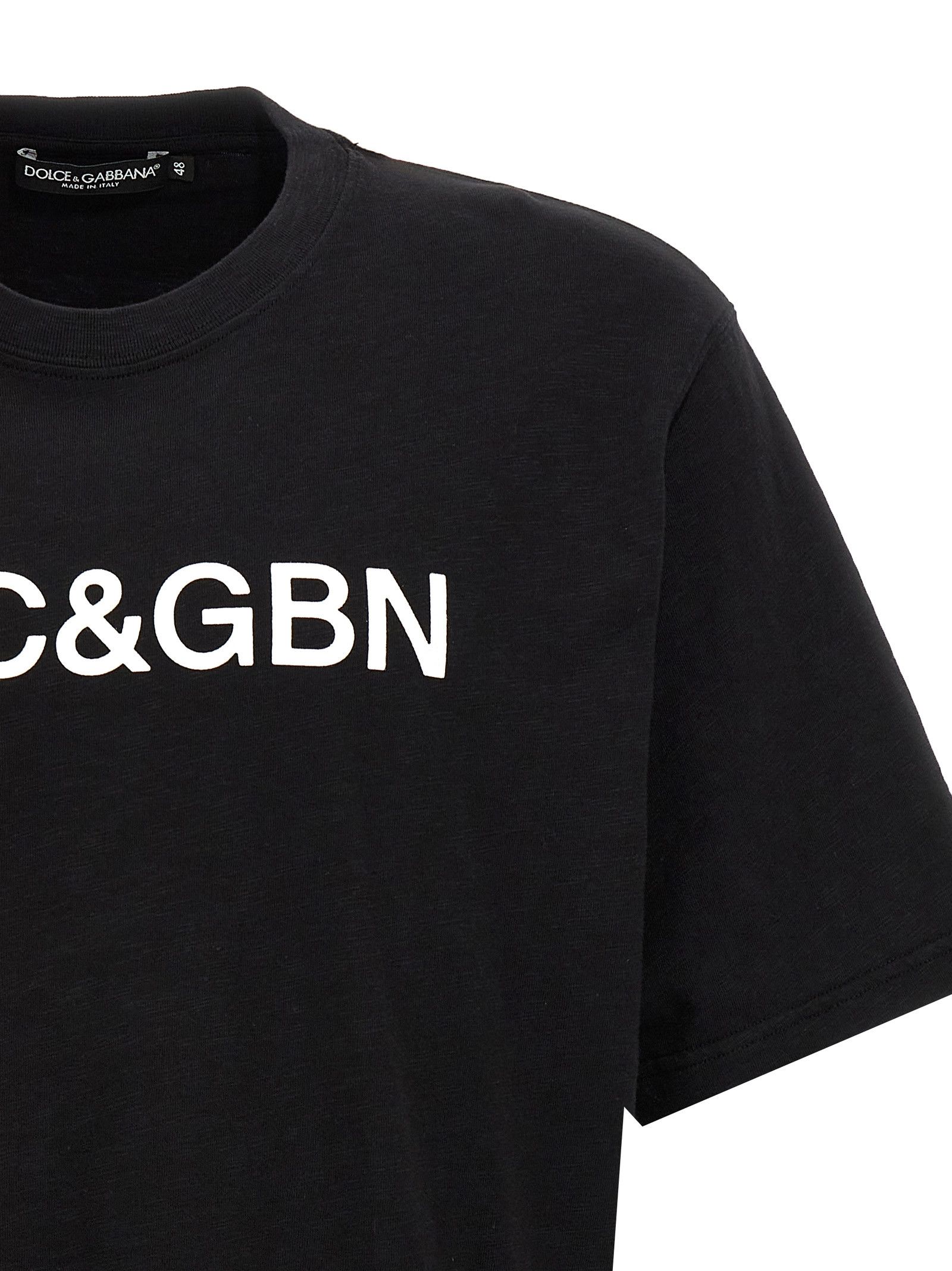 Dolce & Gabbana Logo Print T-Shirt Size US M / EU 48-50 / 2 - 3 Thumbnail