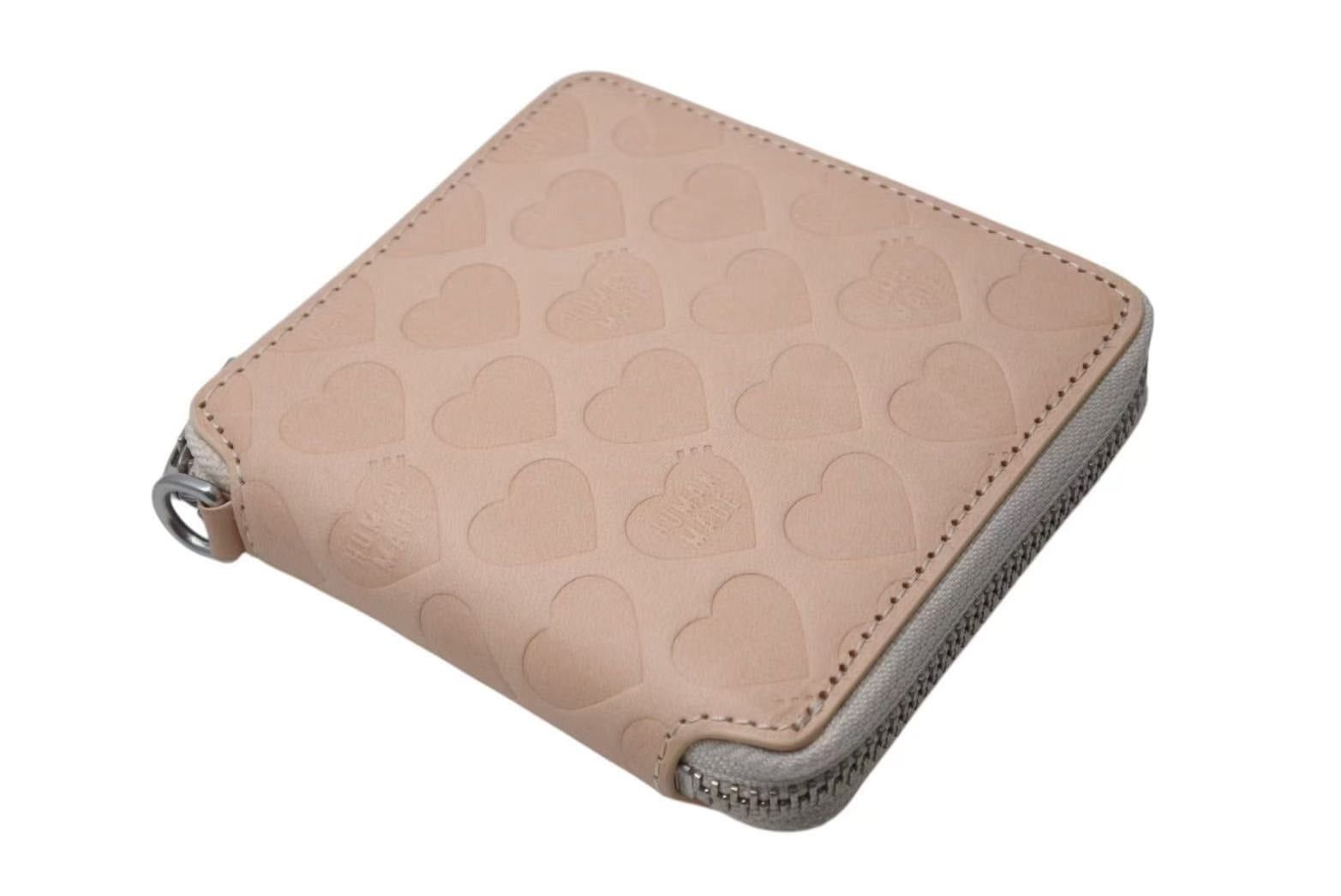 HUMAN MADE LEATHER ZIP WALLET