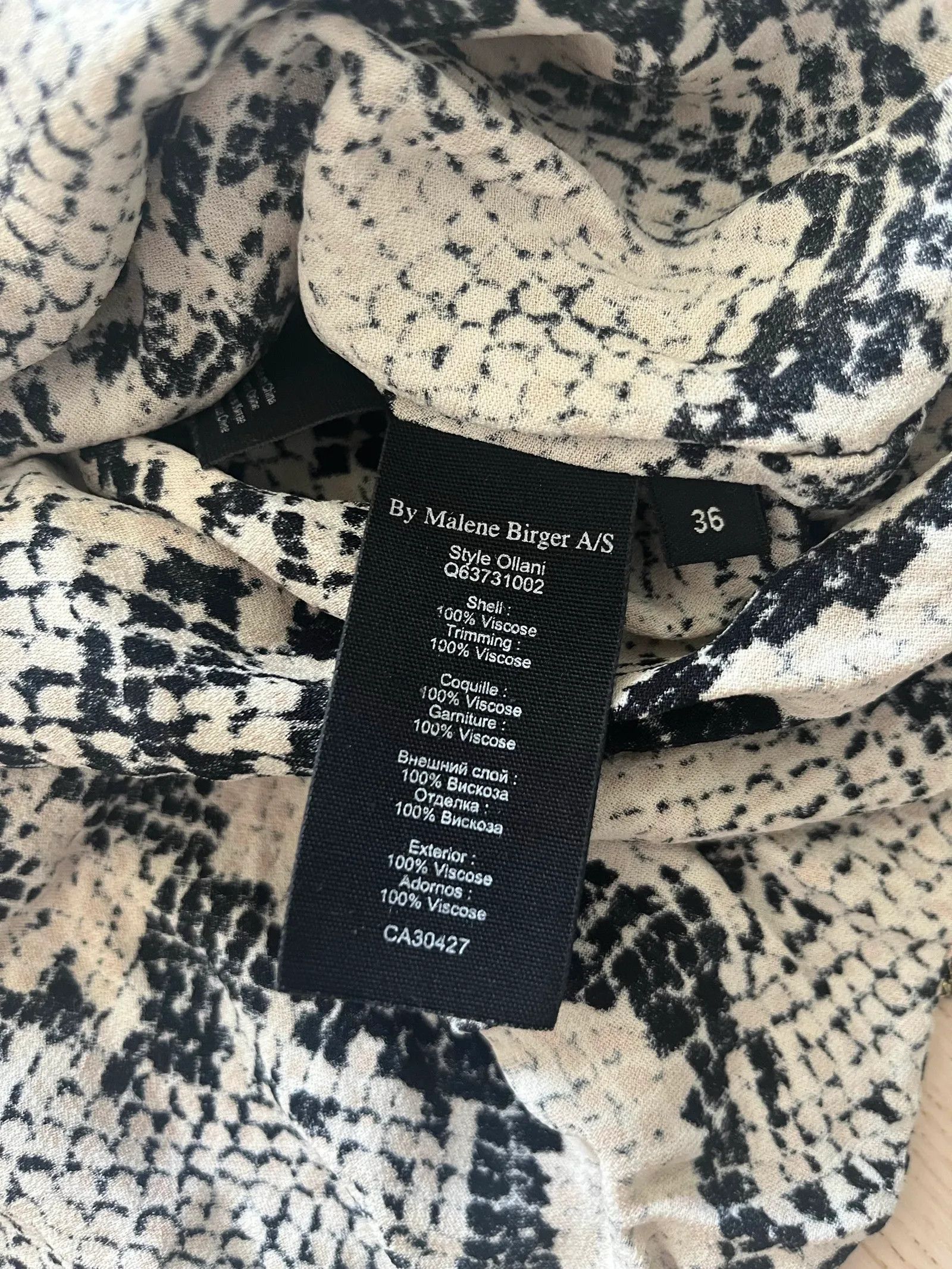 By Malene Birger By Malene Birger Ollani Blouse Size XS / US 0-2 / IT 36-38 - 3 Thumbnail