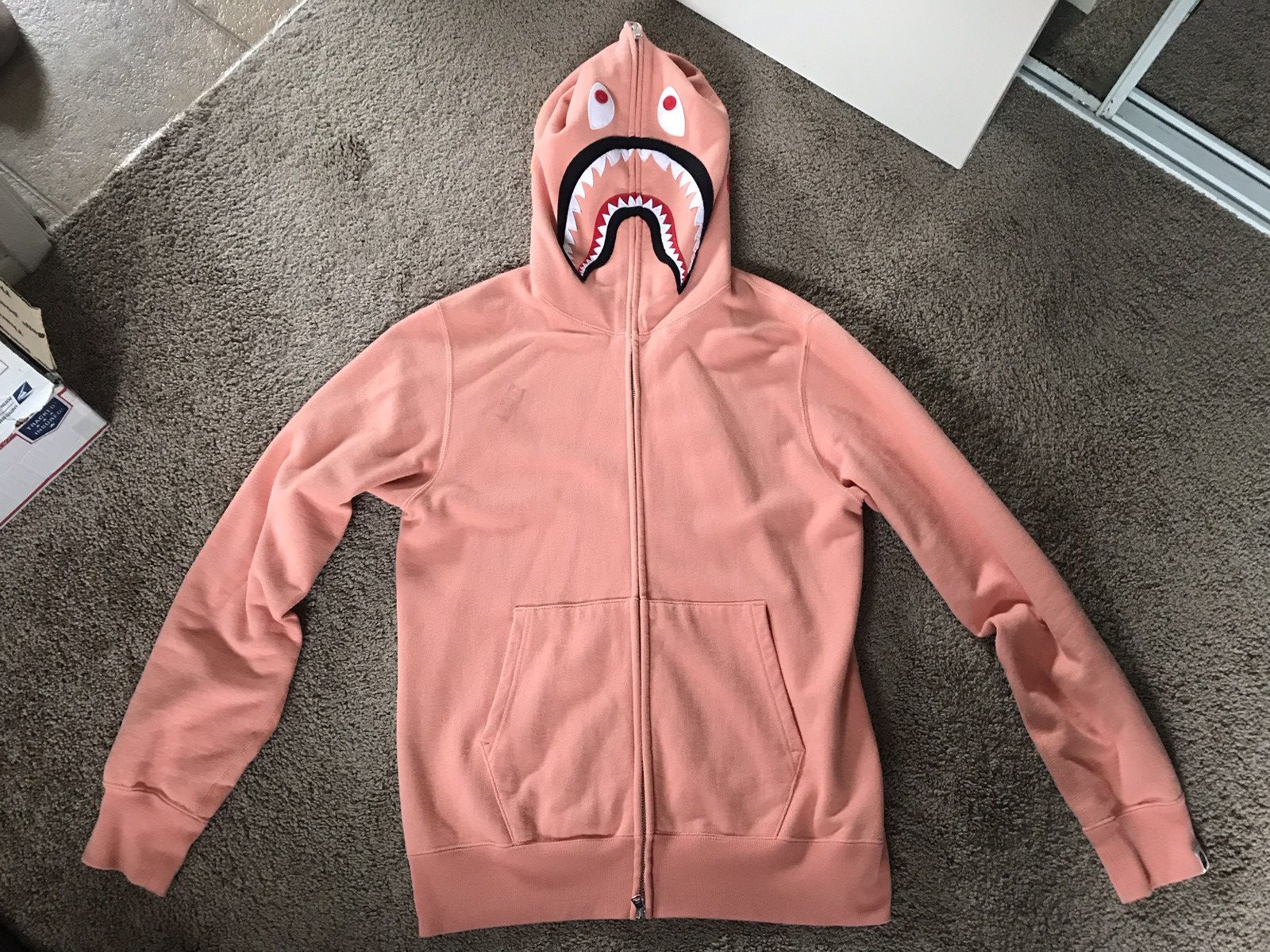 Bape BAPE X DON TOLIVER FUR SHARK HOODIE | Grailed