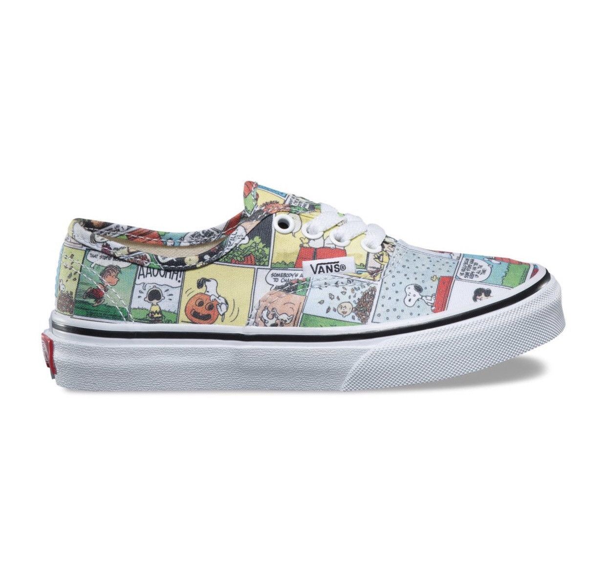 Peanuts × Vans Vans Authentic Peanuts Comic Strip Skate Shoe Multi **Kids** Size US 11 / EU 44 - 5 Thumbnail