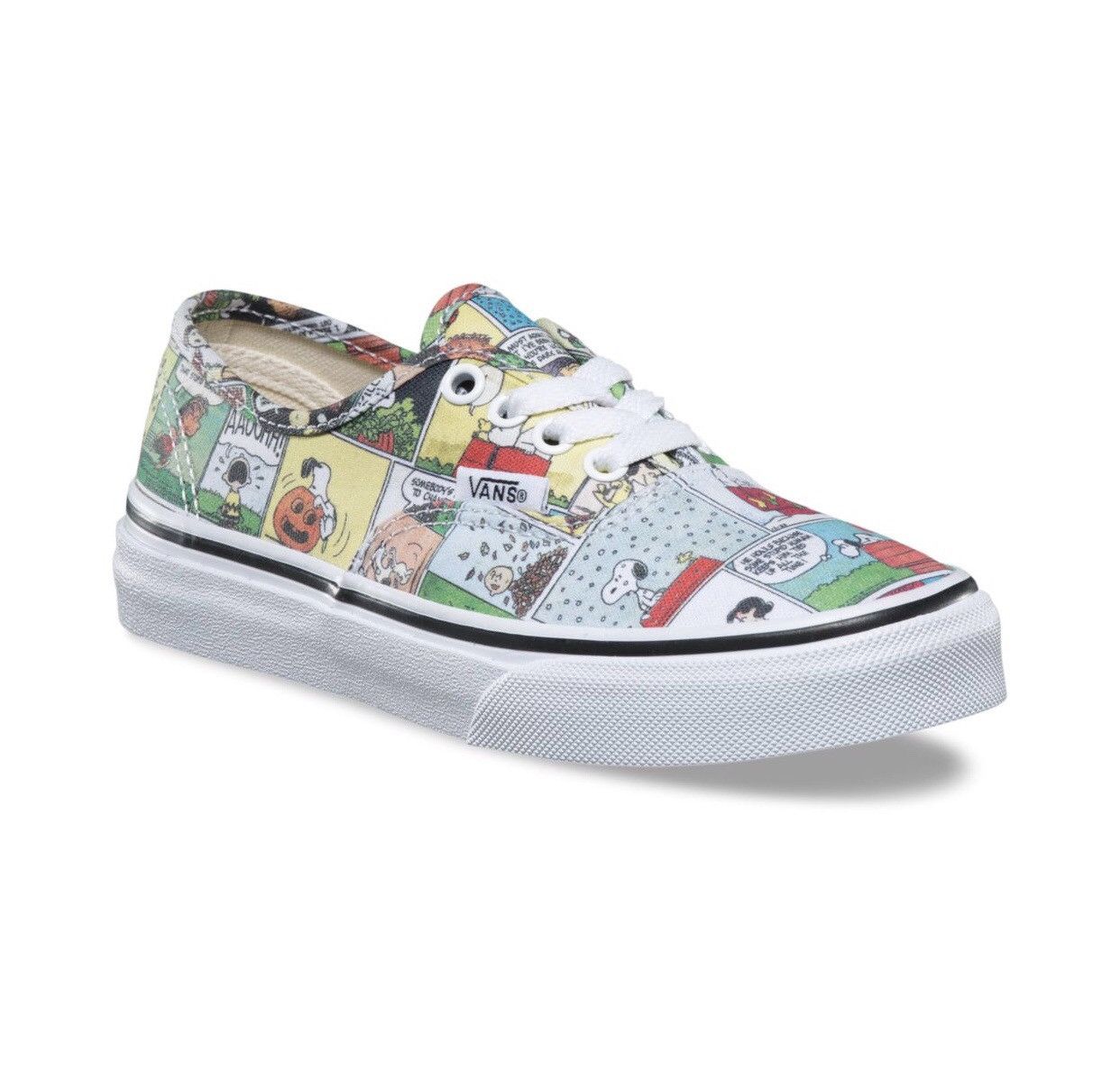 Peanuts × Vans Vans Authentic Peanuts Comic Strip Skate Shoe Multi **Kids** Size US 11 / EU 44 - 3 Thumbnail