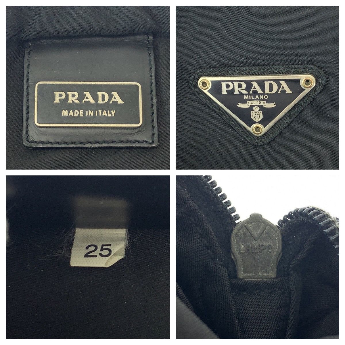 Prada Prada Prada Tessuto Triangle Logo Plate Nylon Shoulder Bag BT0175 Others Crossbody Bag BT0175 Size ONE SIZE - 4 Thumbnail