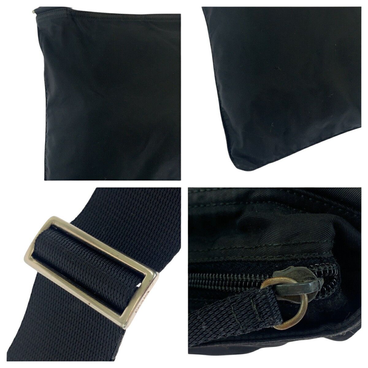 Prada Prada Prada Tessuto Triangle Logo Plate Nylon Shoulder Bag BT0175 Others Crossbody Bag BT0175 Size ONE SIZE - 5 Thumbnail