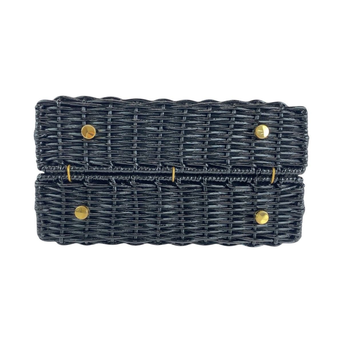 Salvatore Ferragamo Salvatore Ferragamo Salvatore Ferragamo Rattan Gancini Handbag Natural Material Handbag DUTY FREE for USA Size ONE SIZE - 9 Thumbnail