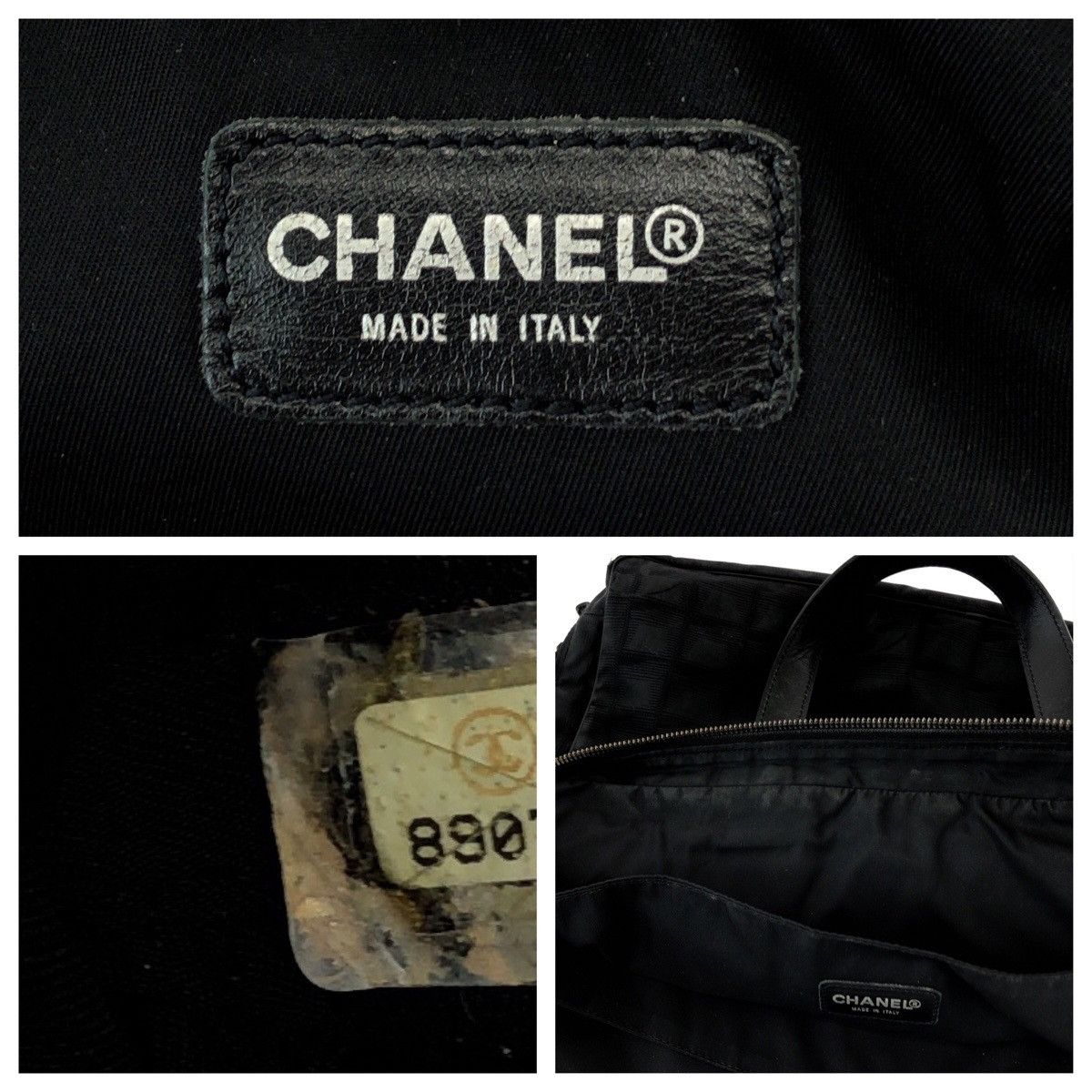 Chanel Chanel Chanel Nylon Coco Mark 2way Bag A15974 Others Business Bag A15974 DUTY FREE for USA Size ONE SIZE - 4 Thumbnail