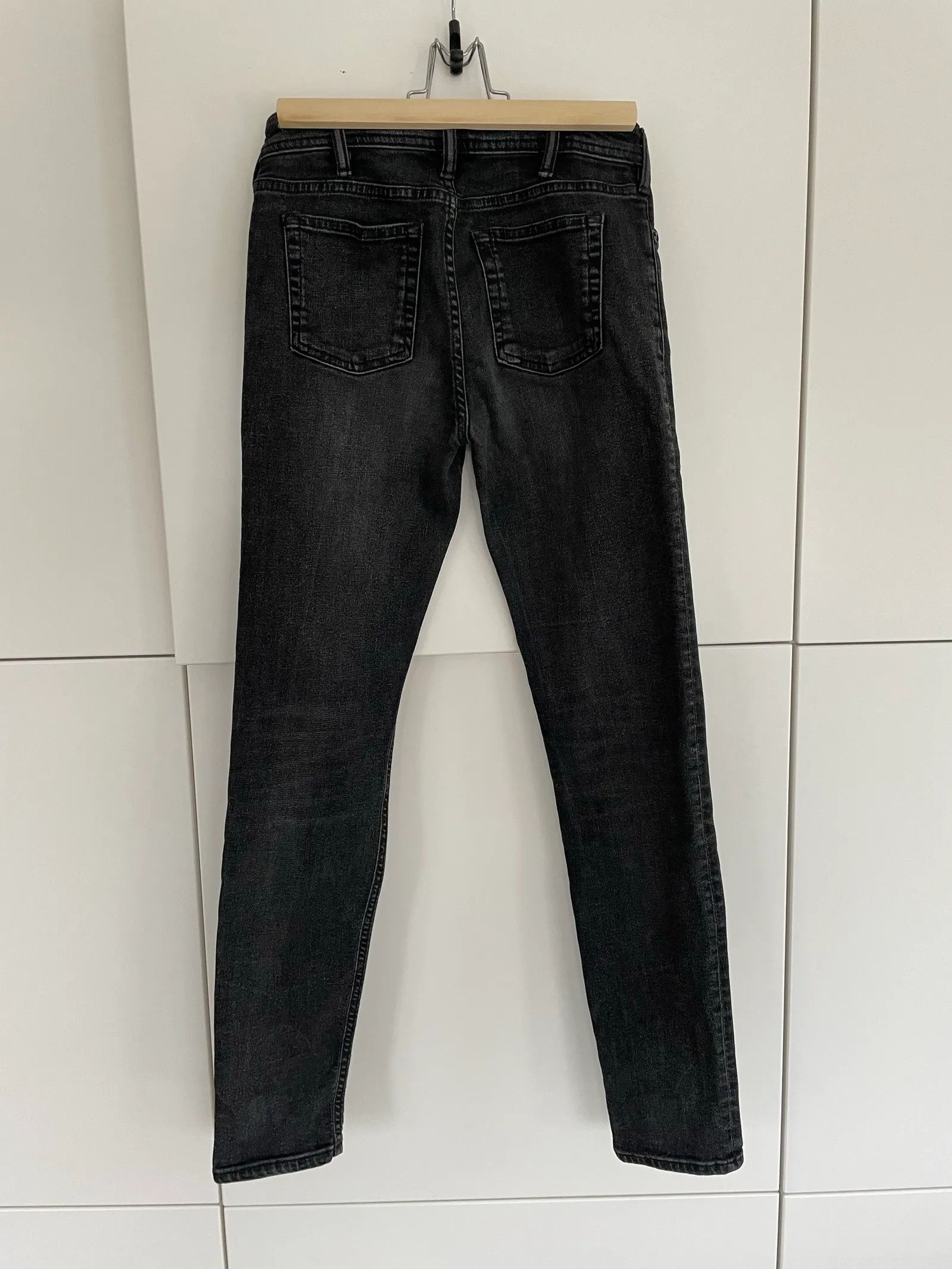 Acne Studios Acne Studios Clim Used Blk Jeans Size 25" / US 0 / IT 36 - 4 Thumbnail