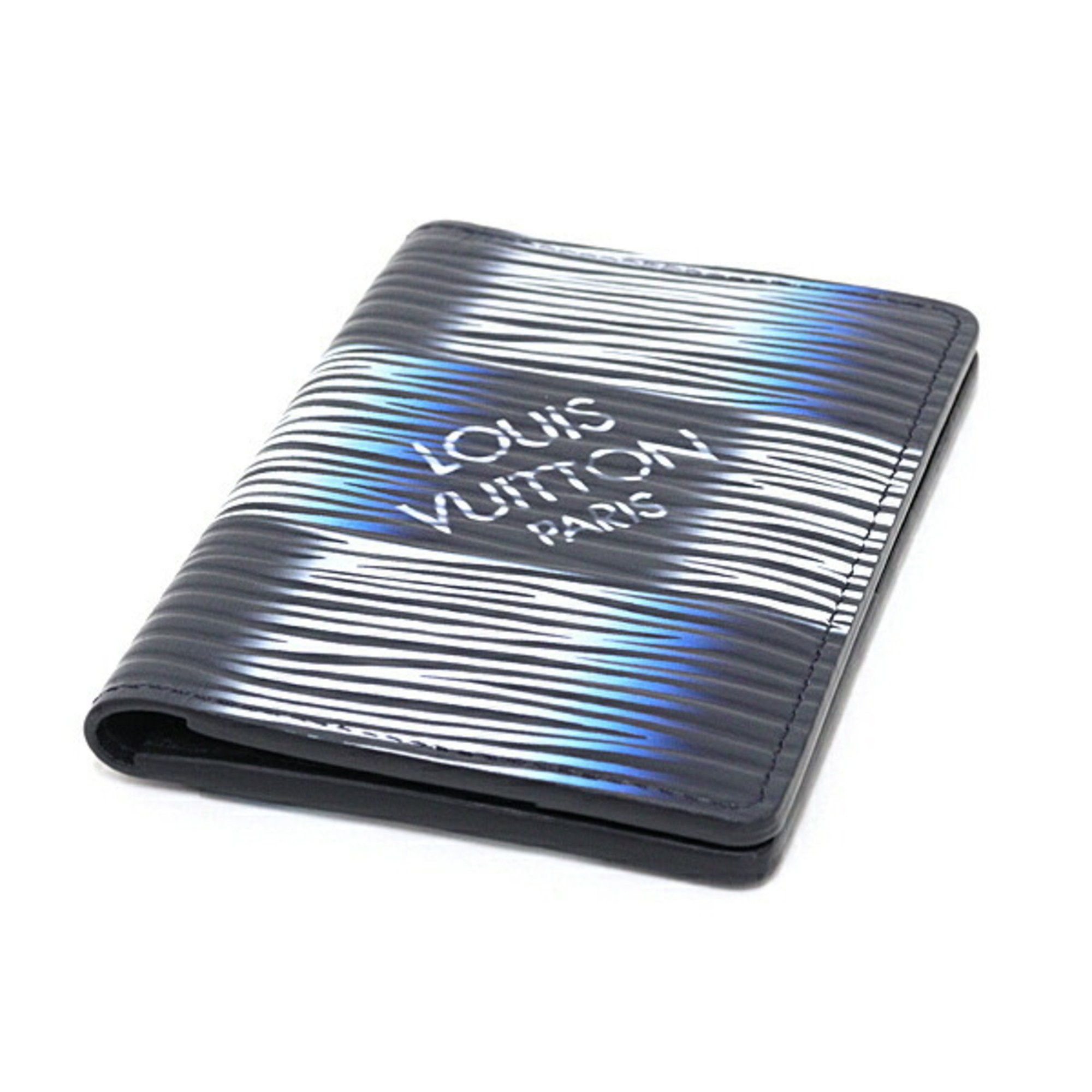 Louis Vuitton Louis Vuitton Card Case Organizer de Poche Damier Rush Blue Epi M82822 Size ONE SIZE - 5 Thumbnail
