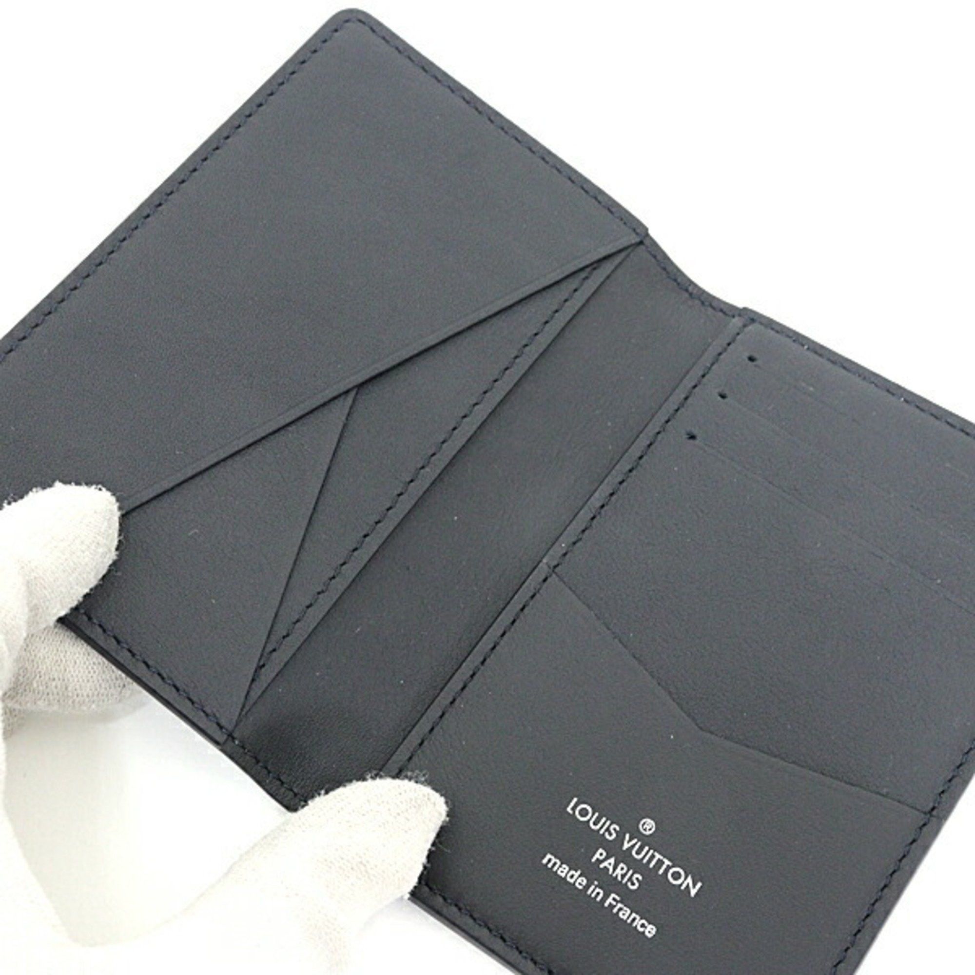Louis Vuitton Louis Vuitton Card Case Organizer de Poche Damier Rush Blue Epi M82822 Size ONE SIZE - 6 Thumbnail