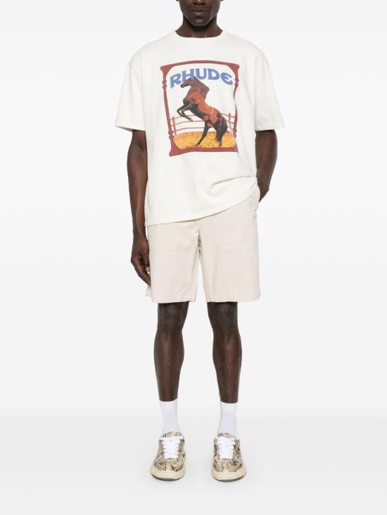 Timberland TIMBERLAND Men Shorts TB0A68R7 CR31 White Size US 33 - 5 Thumbnail