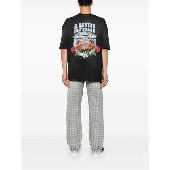 Amiri AMIRI Men T-Shirts AMJYTE1139 001 BLACK Size US XXL / EU 58 / 5 - 3 Thumbnail