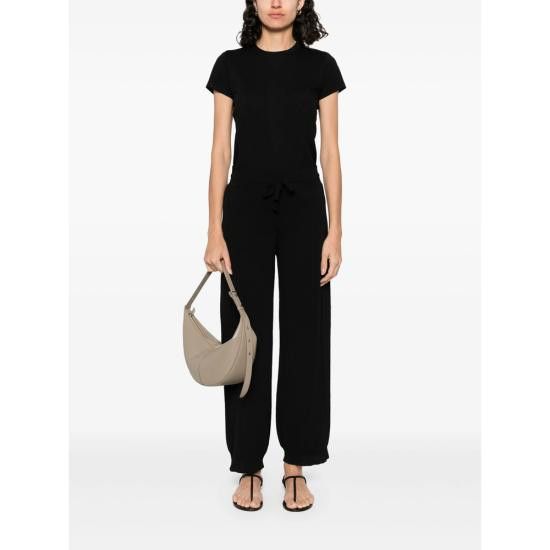 Mazzarelli MAZZARELLI Women Tops 220 CALIPSO NERO BLACK Size M / US 6-8 / IT 42-44 - 3 Thumbnail