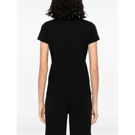 Mazzarelli MAZZARELLI Women Tops 220 CALIPSO NERO BLACK Size M / US 6-8 / IT 42-44 - 2 Thumbnail