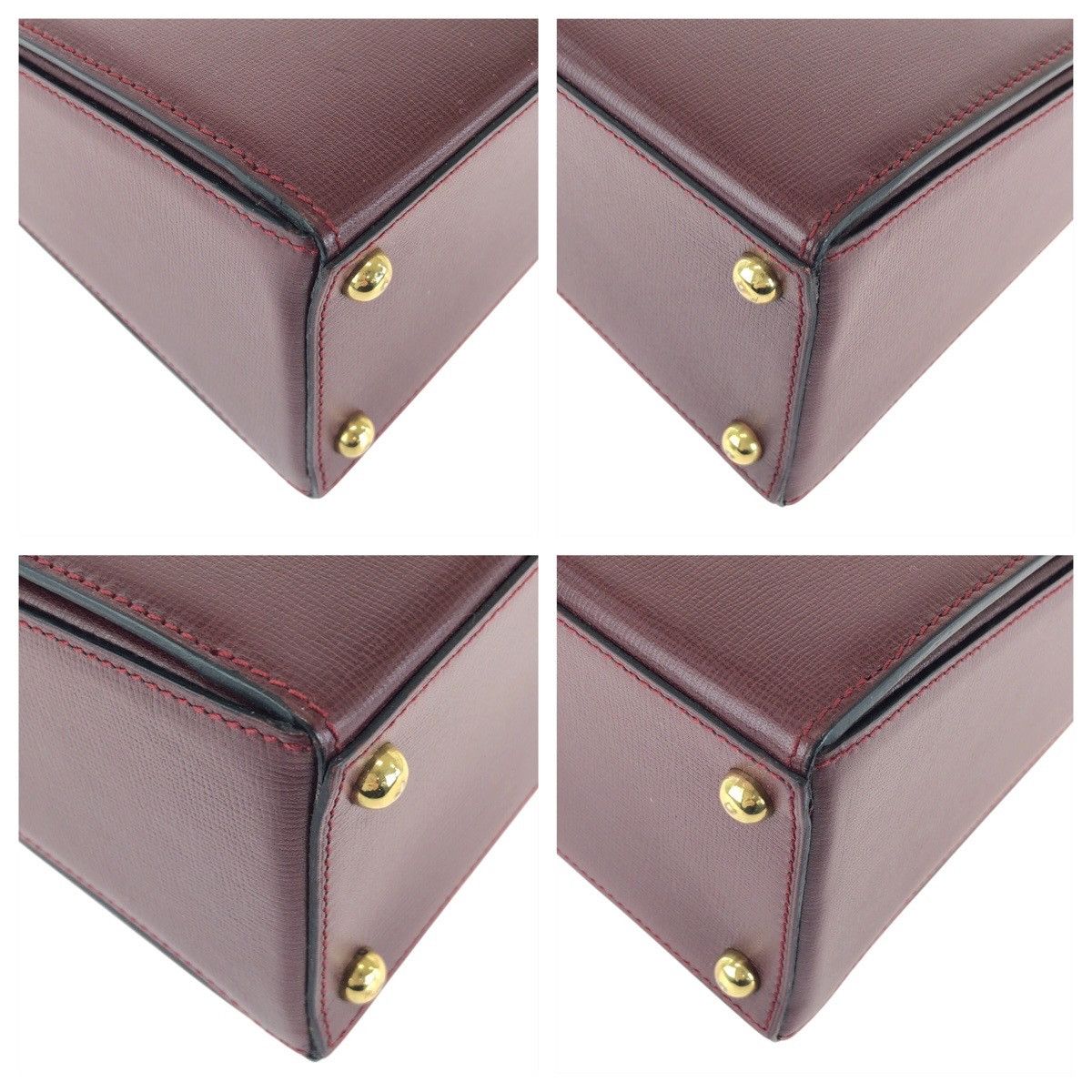 Cartier Cartier Cartier Must Line Leather Handbag 500926 Leather Handbag 500926 DUTY FREE for USA Size ONE SIZE - 3 Thumbnail