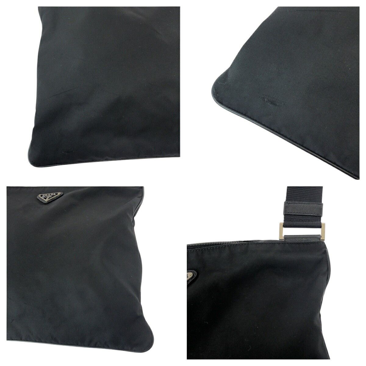 Prada Prada Prada Tessuto Triangle Logo Plate Nylon Shoulder Bag Others Shoulder Bag 501045 DUTY FREE for USA Size ONE SIZE - 5 Thumbnail