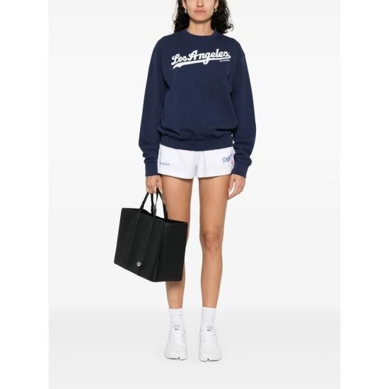 Sporty & Rich SPORTY & RICH Women Tops ST071627667BL DKNA BLUE Size XXL / US 16-18 / IT 52-54 - 5 Thumbnail
