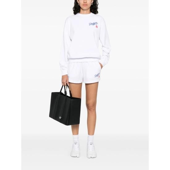 Sporty & Rich SPORTY & RICH Women Tops ST071627666WH WHITE Size XXL / US 16-18 / IT 52-54 - 5 Thumbnail