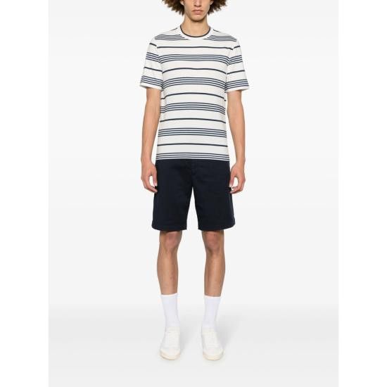 Brunello Cucinelli BRUNELLO CUCINELLI Men Shorts M289LU0010 C2517 BLUE Size US 44 / EU 60 - 2 Thumbnail