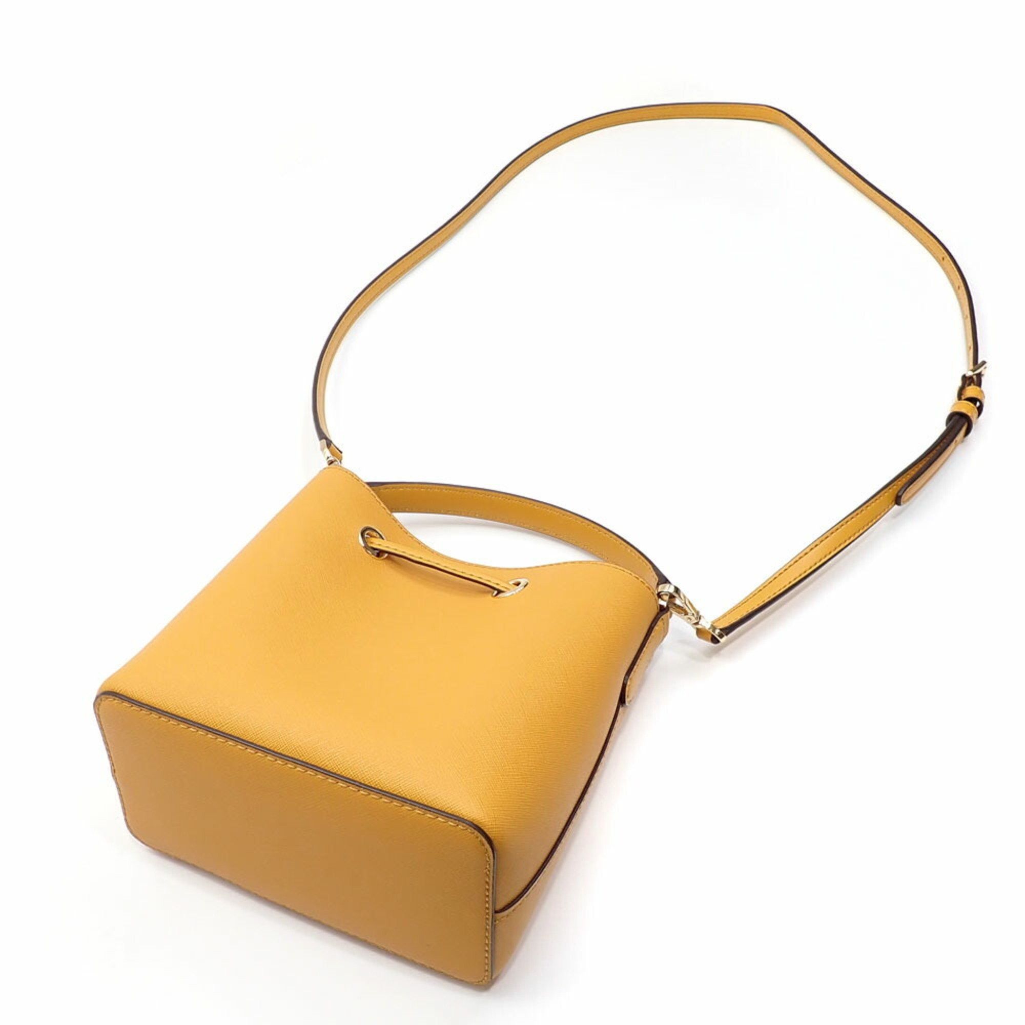 Michael Kors Michael Kors Handbag Suri Small Bucket Crossbody Women's Marigold Leather 35T0GU2C0L Shoulder Size ONE SIZE - 2 Thumbnail