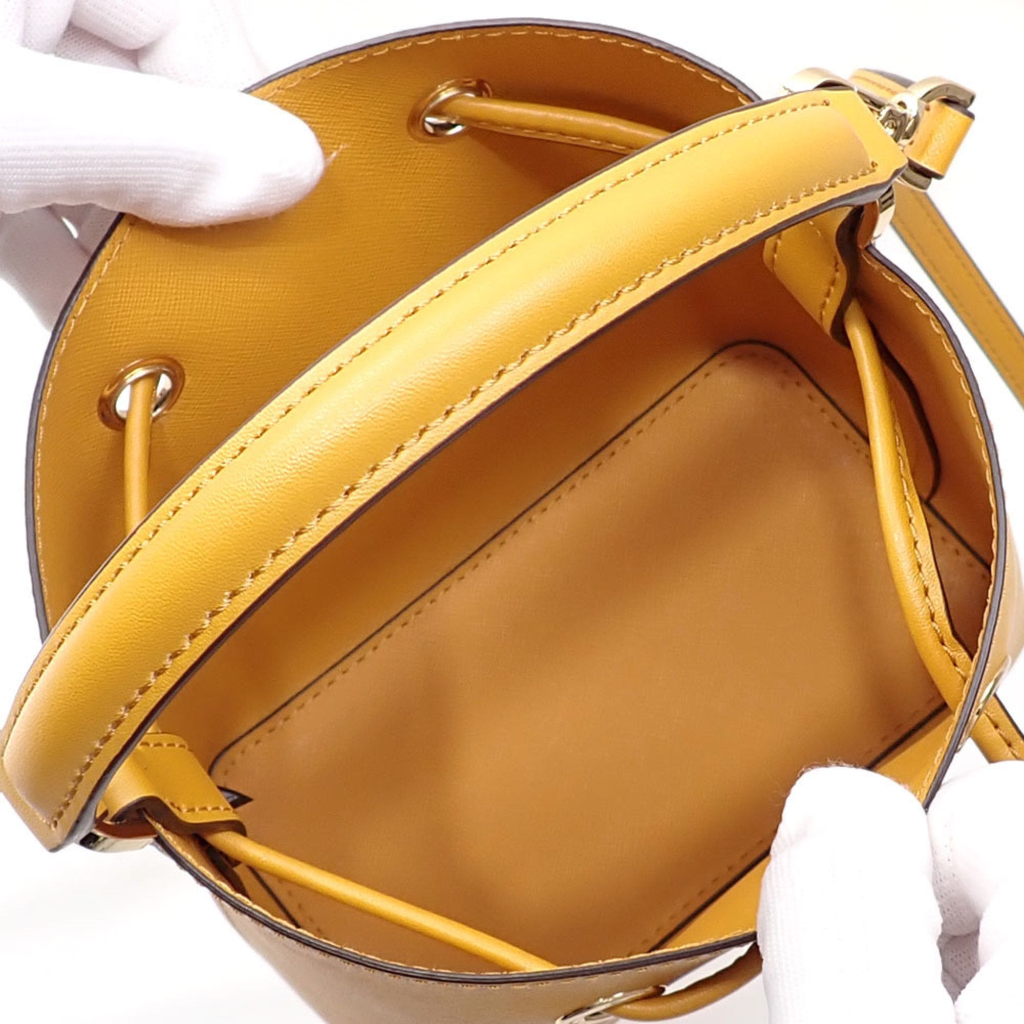 Michael Kors Michael Kors Handbag Suri Small Bucket Crossbody Women's Marigold Leather 35T0GU2C0L Shoulder Size ONE SIZE - 3 Thumbnail