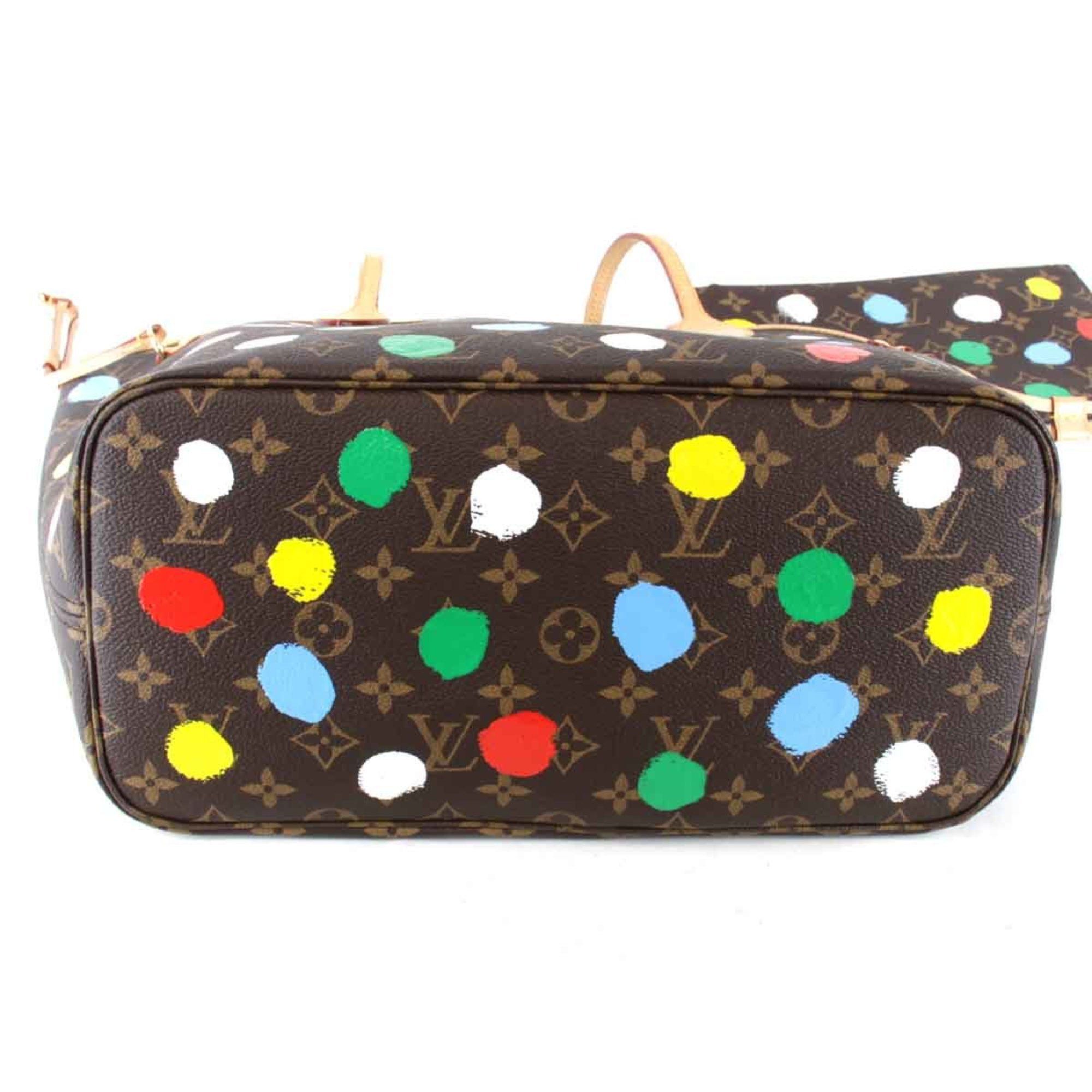 Louis Vuitton Louis Vuitton LV x YK Neverfull MM M46381 Shoulder Bag Monogram Canvas Brown Women's Size ONE SIZE - 4 Thumbnail