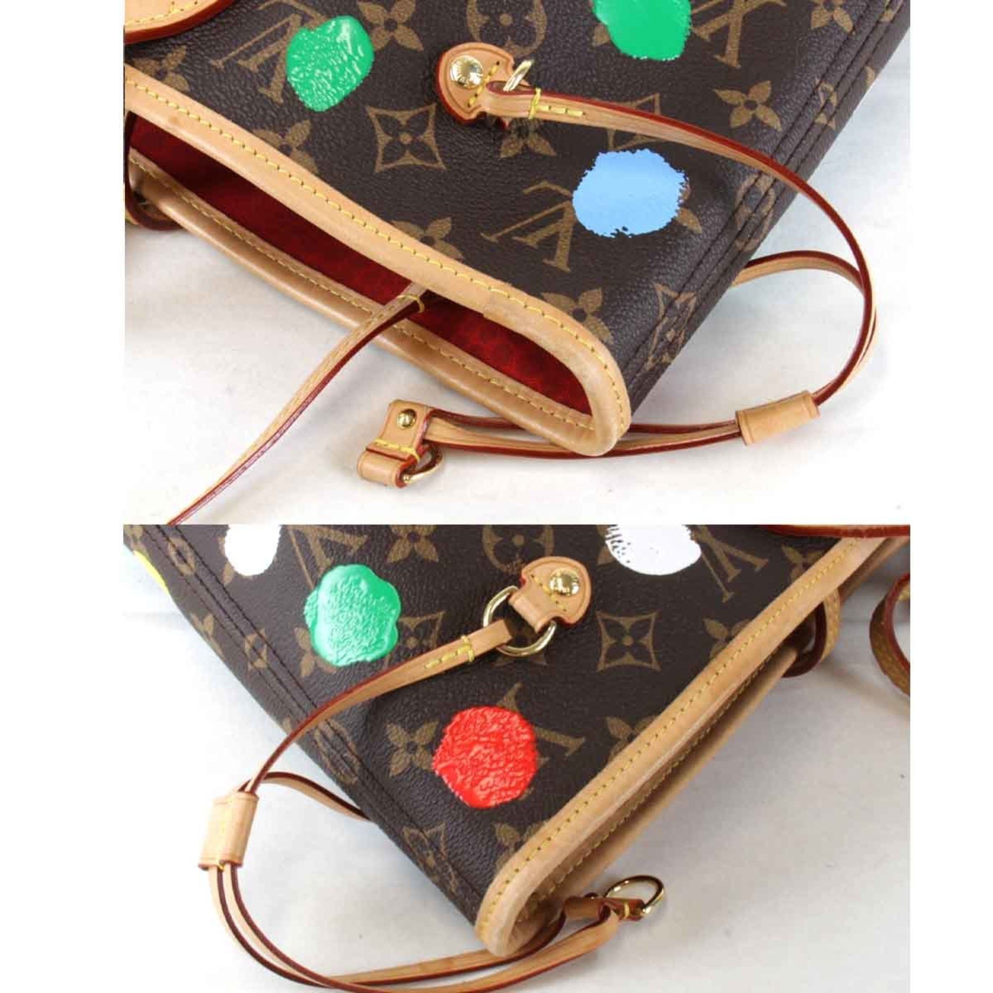 Louis Vuitton Louis Vuitton LV x YK Neverfull MM M46381 Shoulder Bag Monogram Canvas Brown Women's Size ONE SIZE - 5 Thumbnail