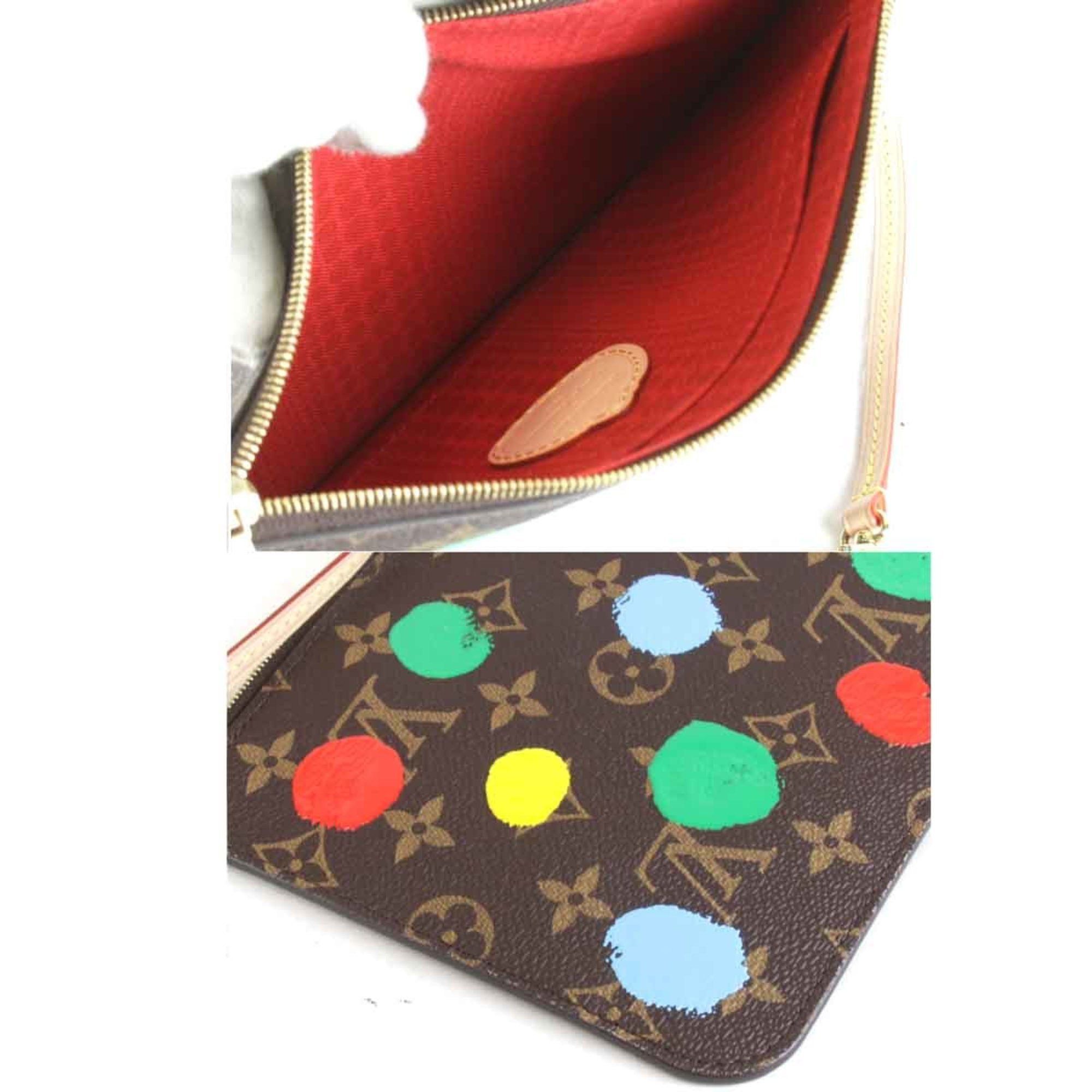 Louis Vuitton Louis Vuitton LV x YK Neverfull MM M46381 Shoulder Bag Monogram Canvas Brown Women's Size ONE SIZE - 10 Thumbnail