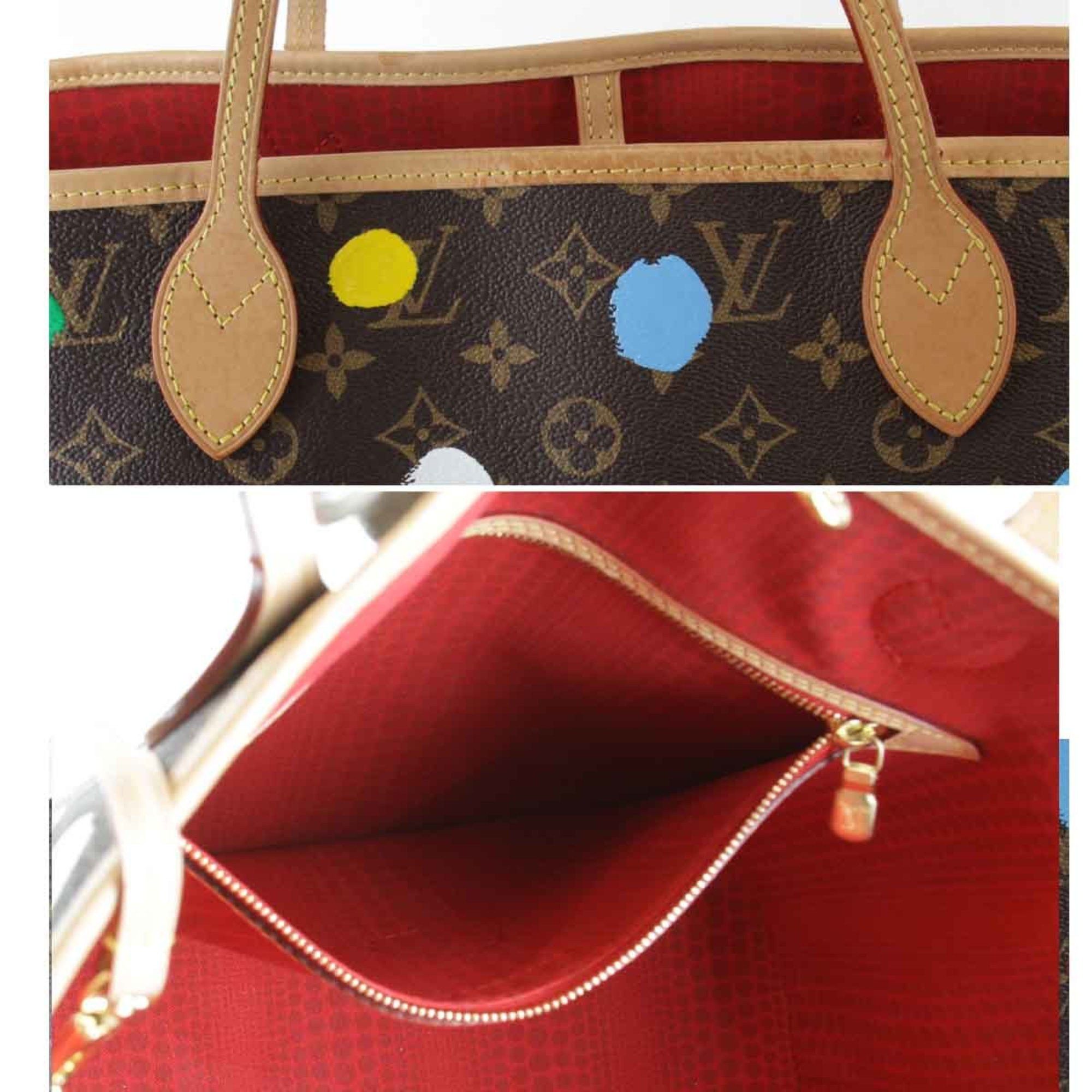 Louis Vuitton Louis Vuitton LV x YK Neverfull MM M46381 Shoulder Bag Monogram Canvas Brown Women's Size ONE SIZE - 7 Thumbnail