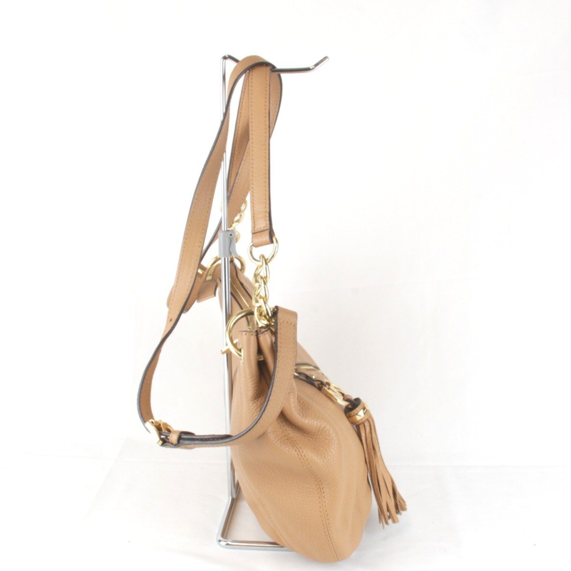 Michael Kors Michael Kors Shoulder Bag Leather Women's Beige 2Way Size ONE SIZE - 2 Thumbnail