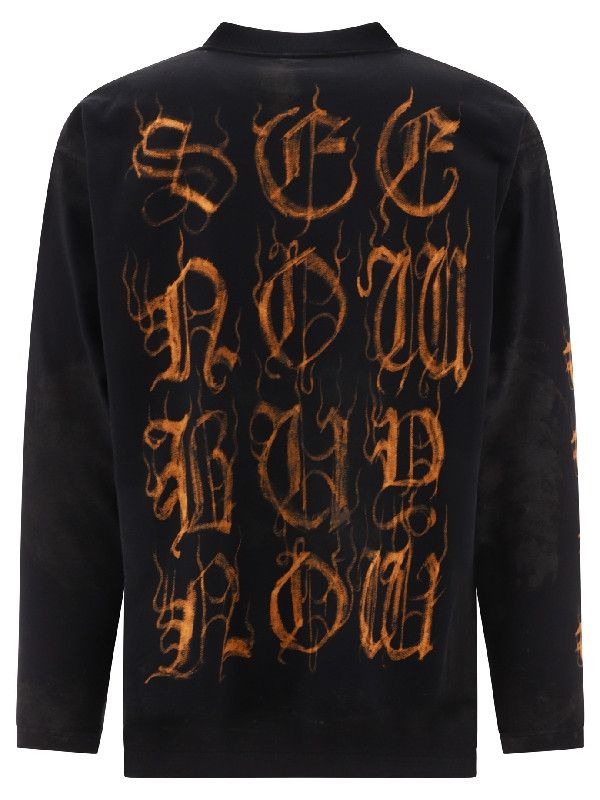Balenciaga oversized t-shirt heavy metal vintage jersey washed black Size US L / EU 52-54 / 3 - 2 Thumbnail