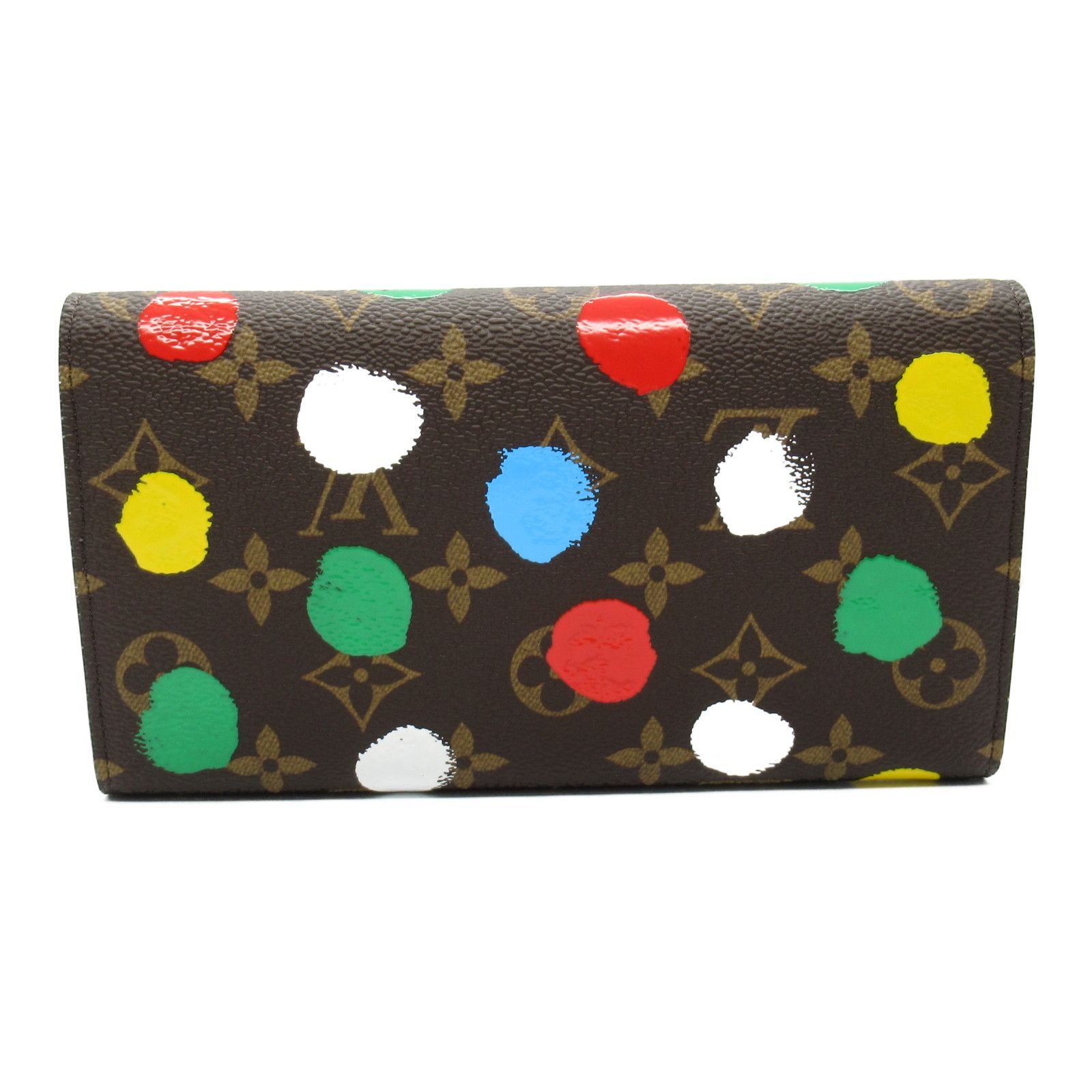 Louis Vuitton Louis Vuitton Louis Vuitton LV×YK Portefeuille Sarah NM Monogram Long Wallet Limited Canvas Long Wallet M81980 Size ONE SIZE - 2 Thumbnail