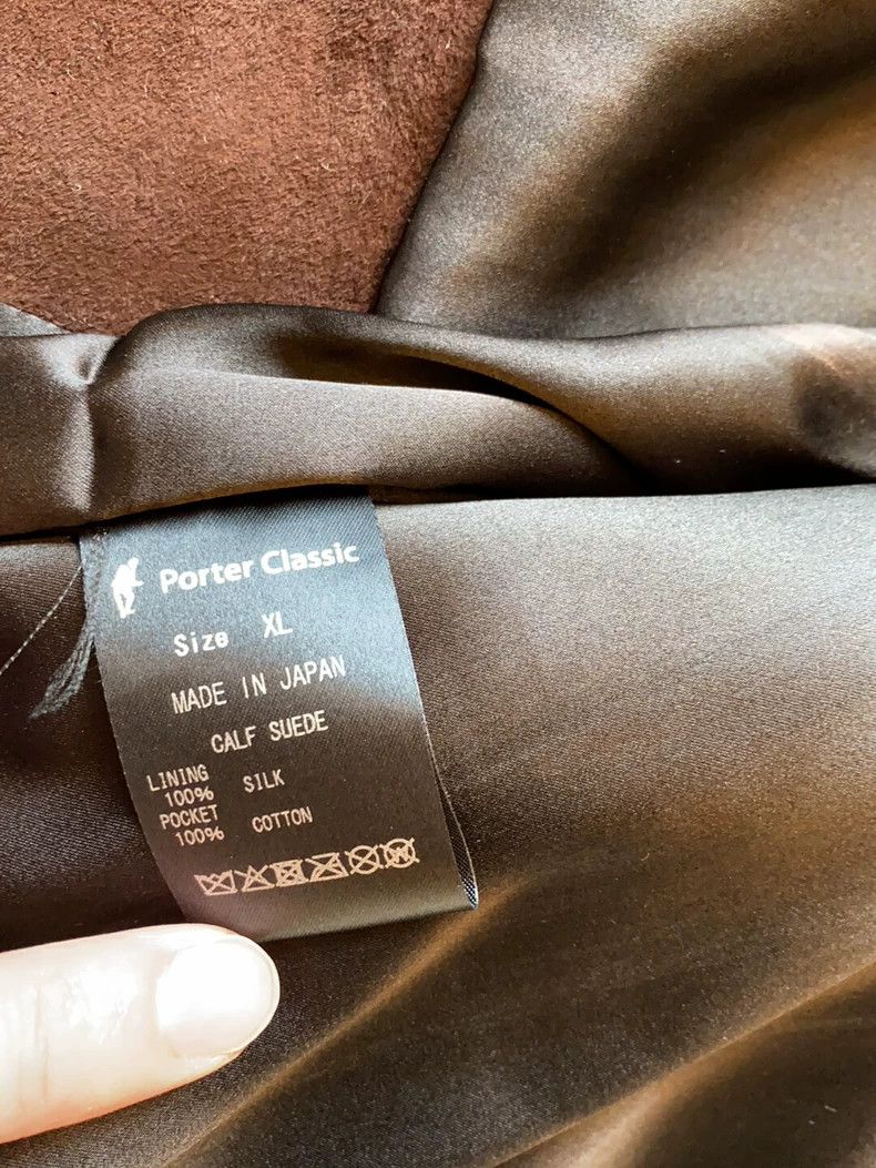 Porter Classic Rare Limited Edition Leather Jacket XL Size Size US XL / EU 56 / 4 - 4 Thumbnail