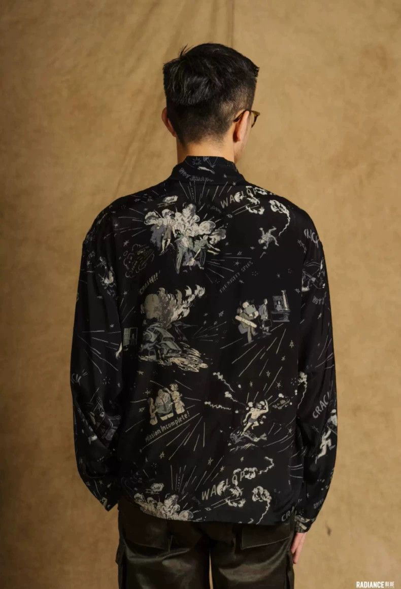 Porter Classic Porter Classic Long Sleeve Shirt with Buttons Size US M / EU 48-50 / 2 - 2 Thumbnail