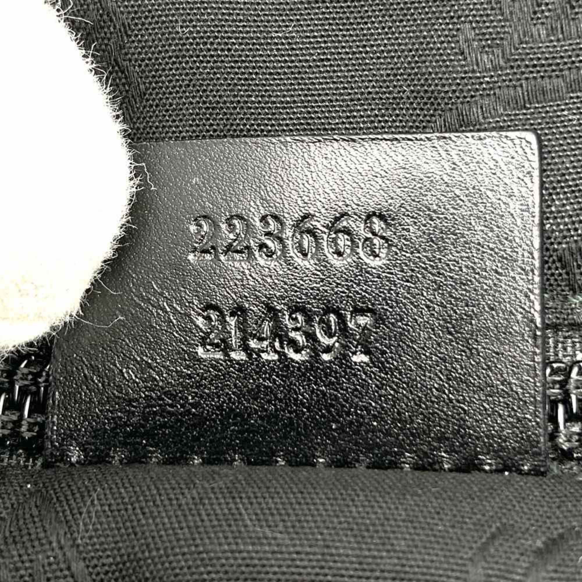 Gucci GUCCI 223668 Tote Bag GG Imprime Black Men's Women's Size ONE SIZE - 12 Thumbnail