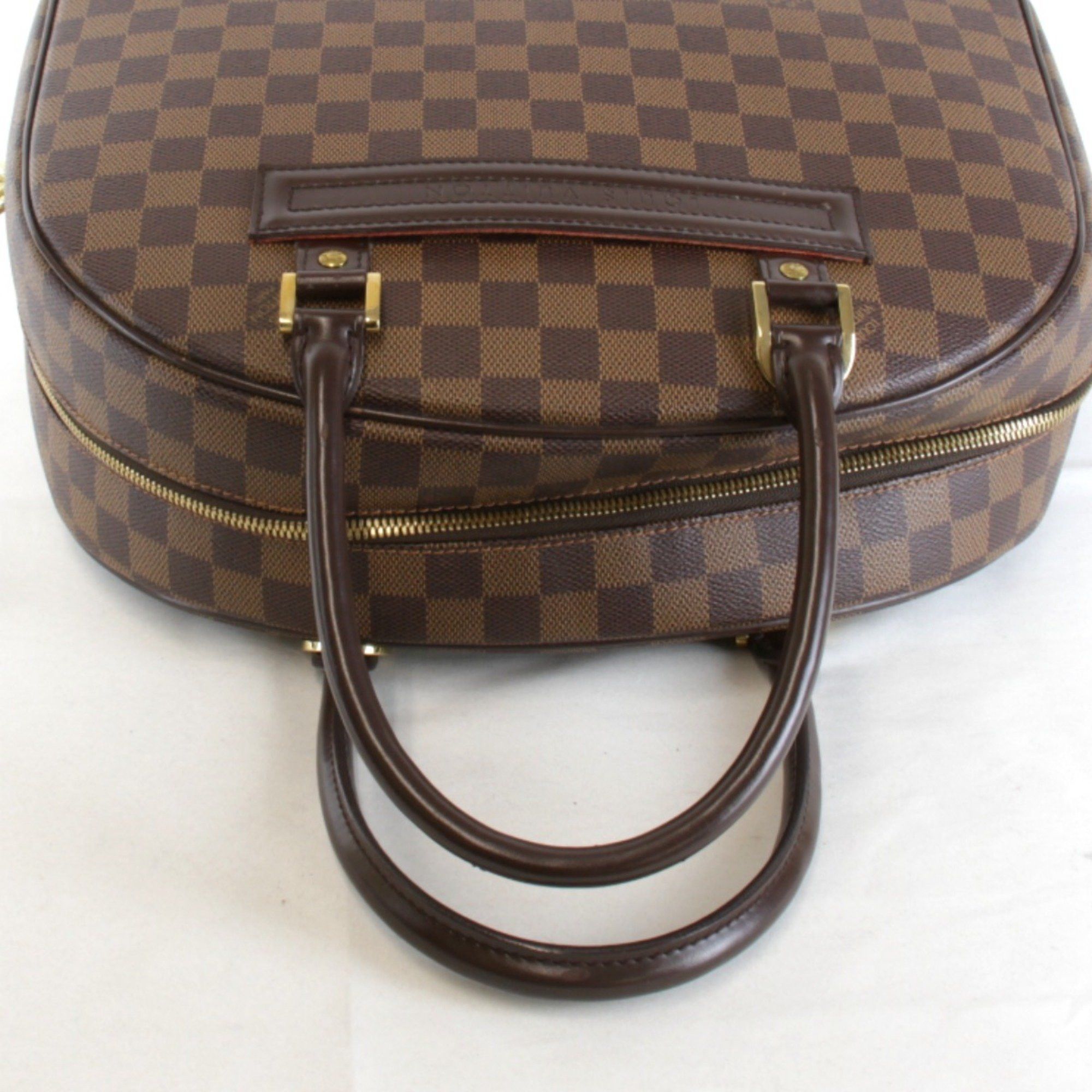 Louis Vuitton Louis Vuitton Nolita N41455 Handbag Damier Canvas Brown Women's Size ONE SIZE - 6 Thumbnail